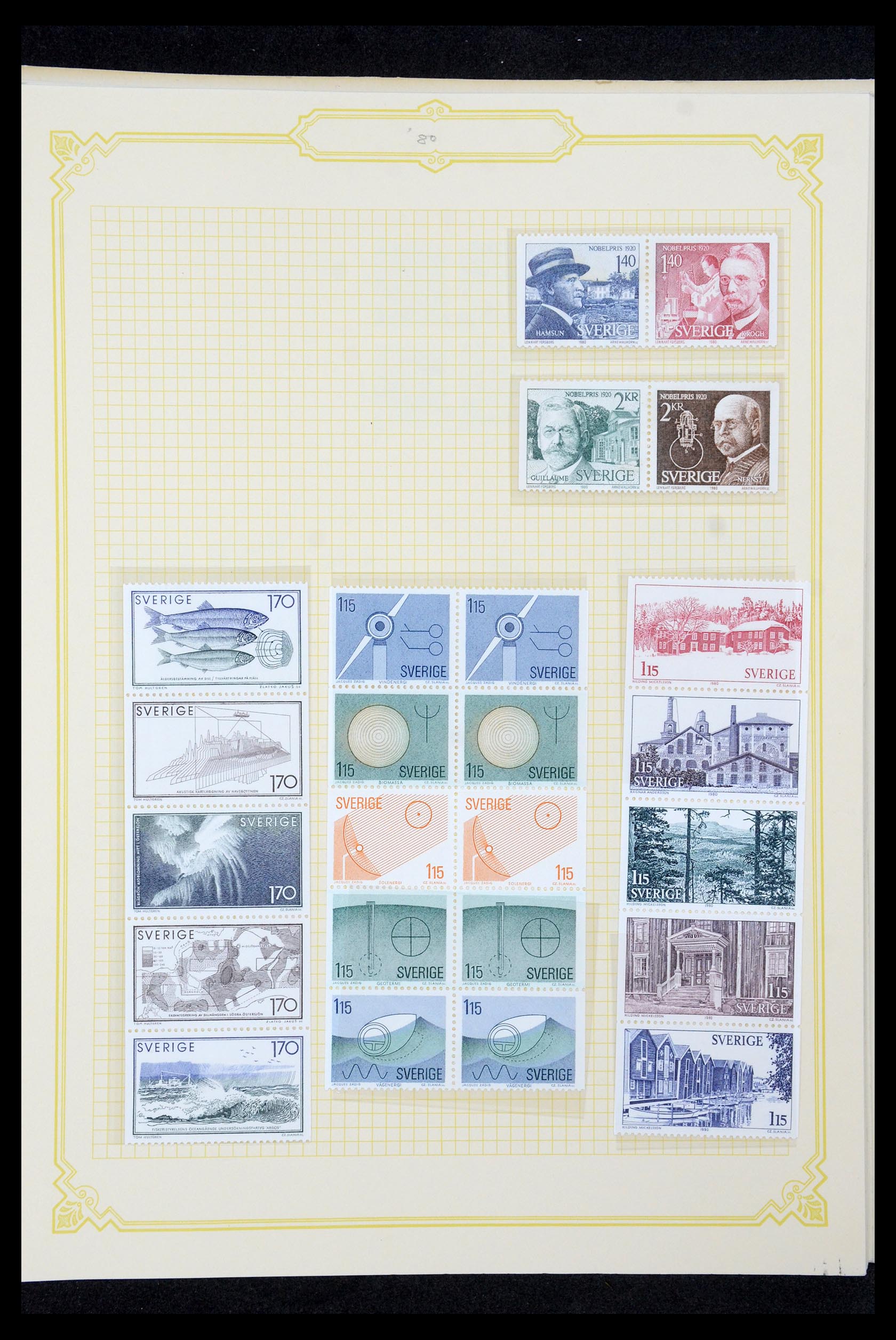 35649 171 - Postzegelverzameling 35649 Zweden 1858-1997.