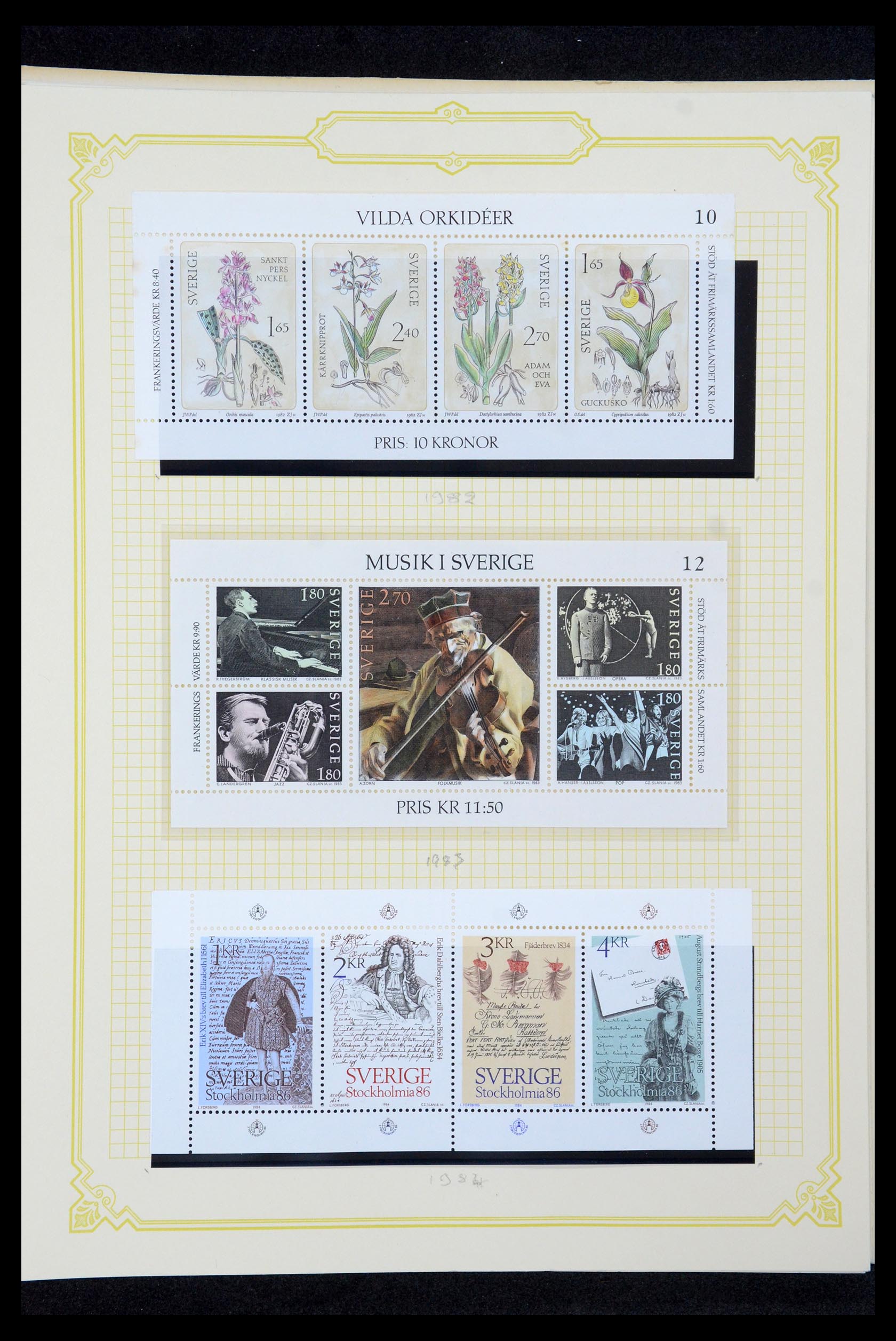 35649 175 - Postzegelverzameling 35649 Zweden 1858-1997.