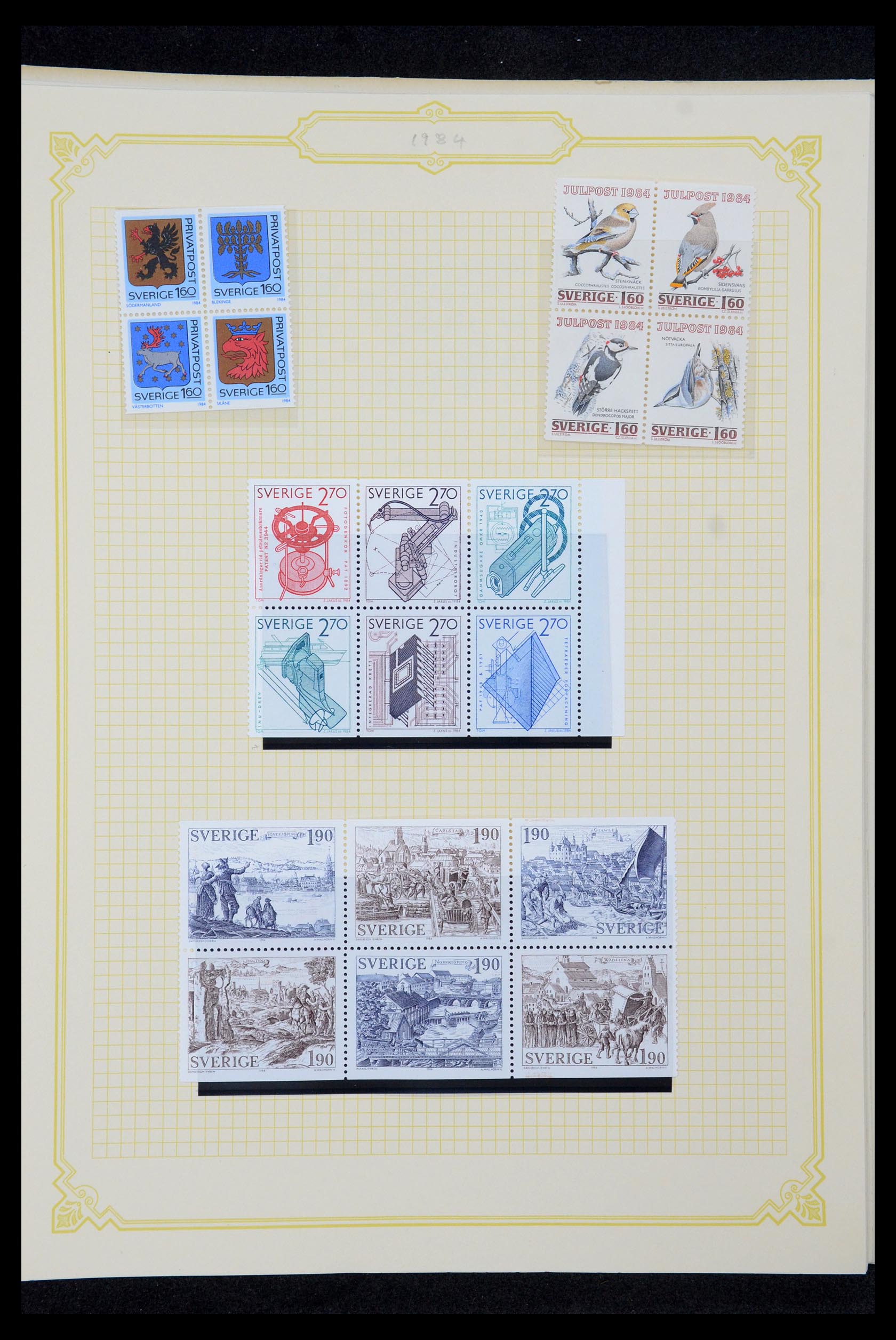 35649 177 - Stamp Collection 35649 Sweden 1858-1997.