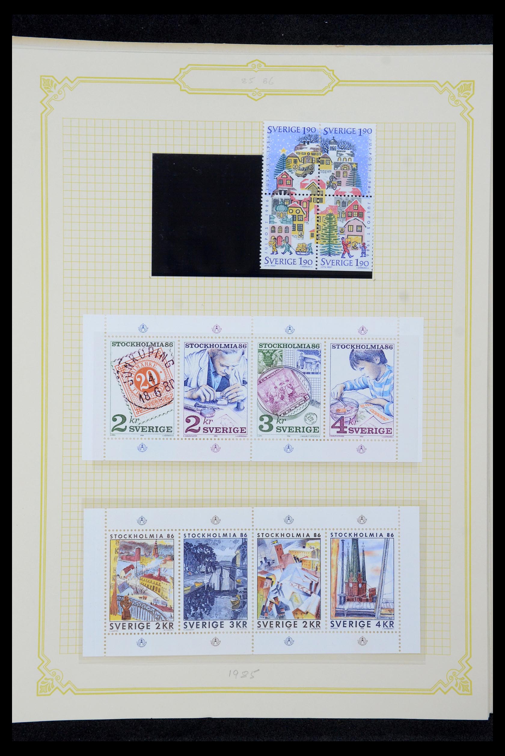 35649 180 - Postzegelverzameling 35649 Zweden 1858-1997.
