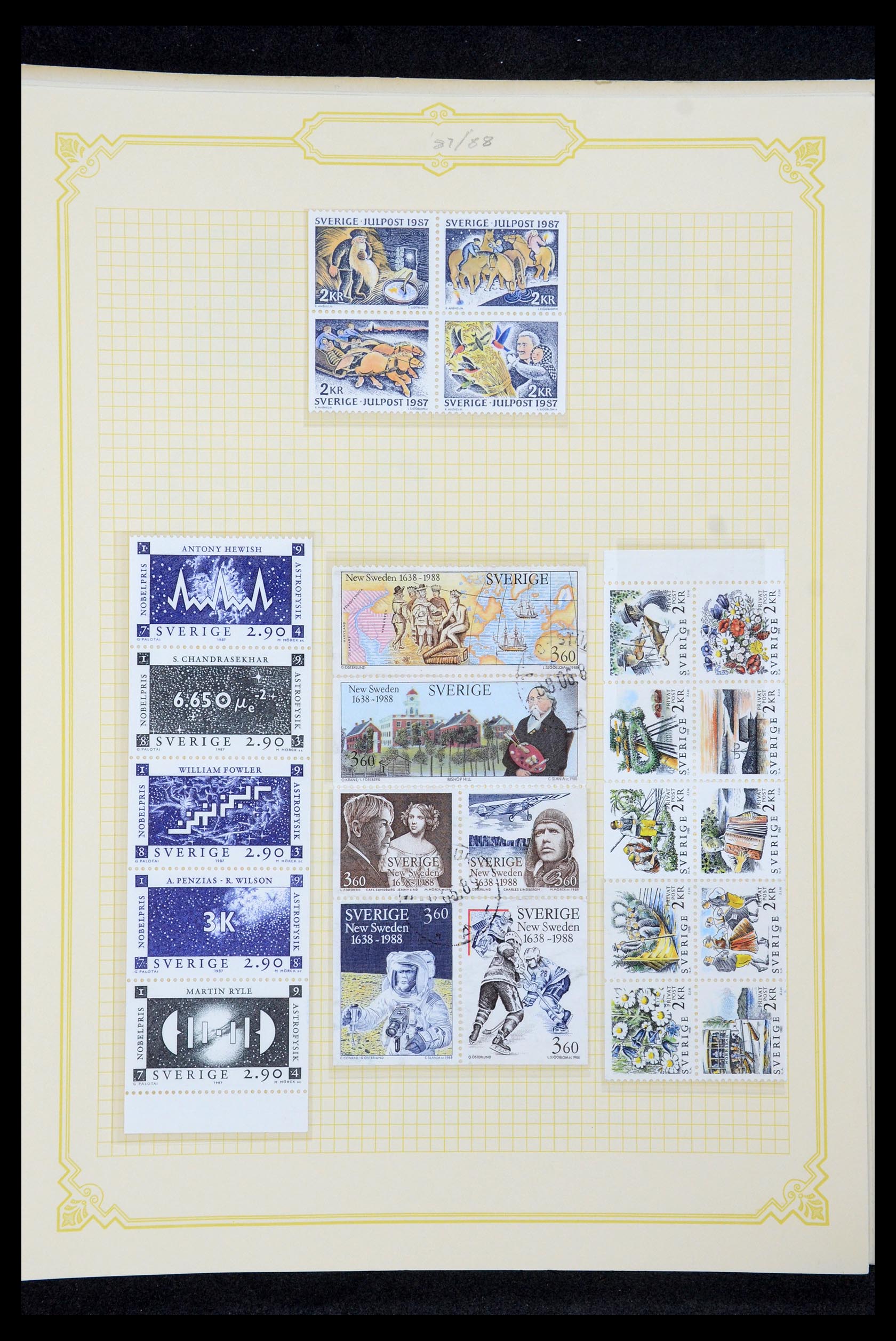 35649 183 - Postzegelverzameling 35649 Zweden 1858-1997.