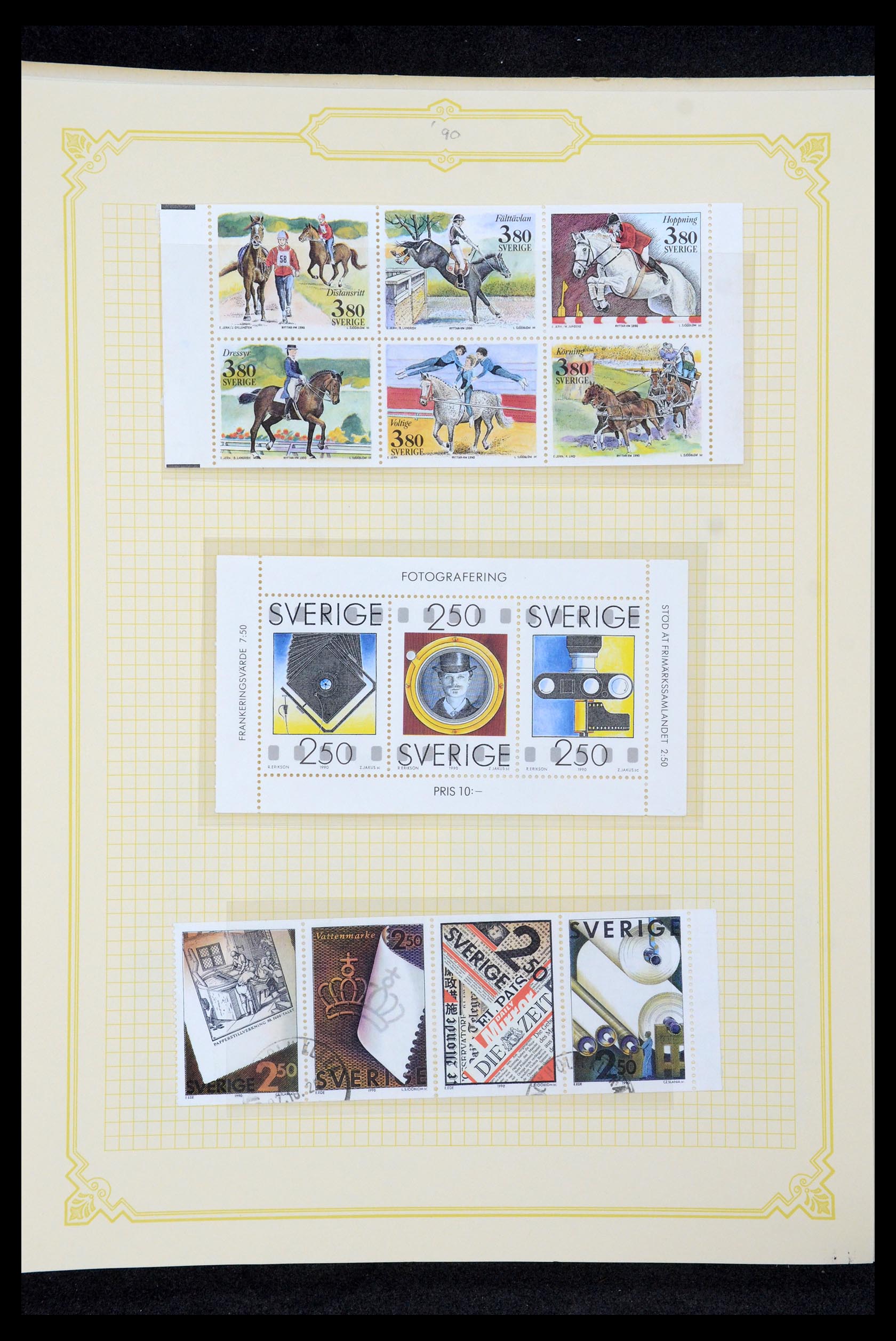 35649 187 - Postzegelverzameling 35649 Zweden 1858-1997.