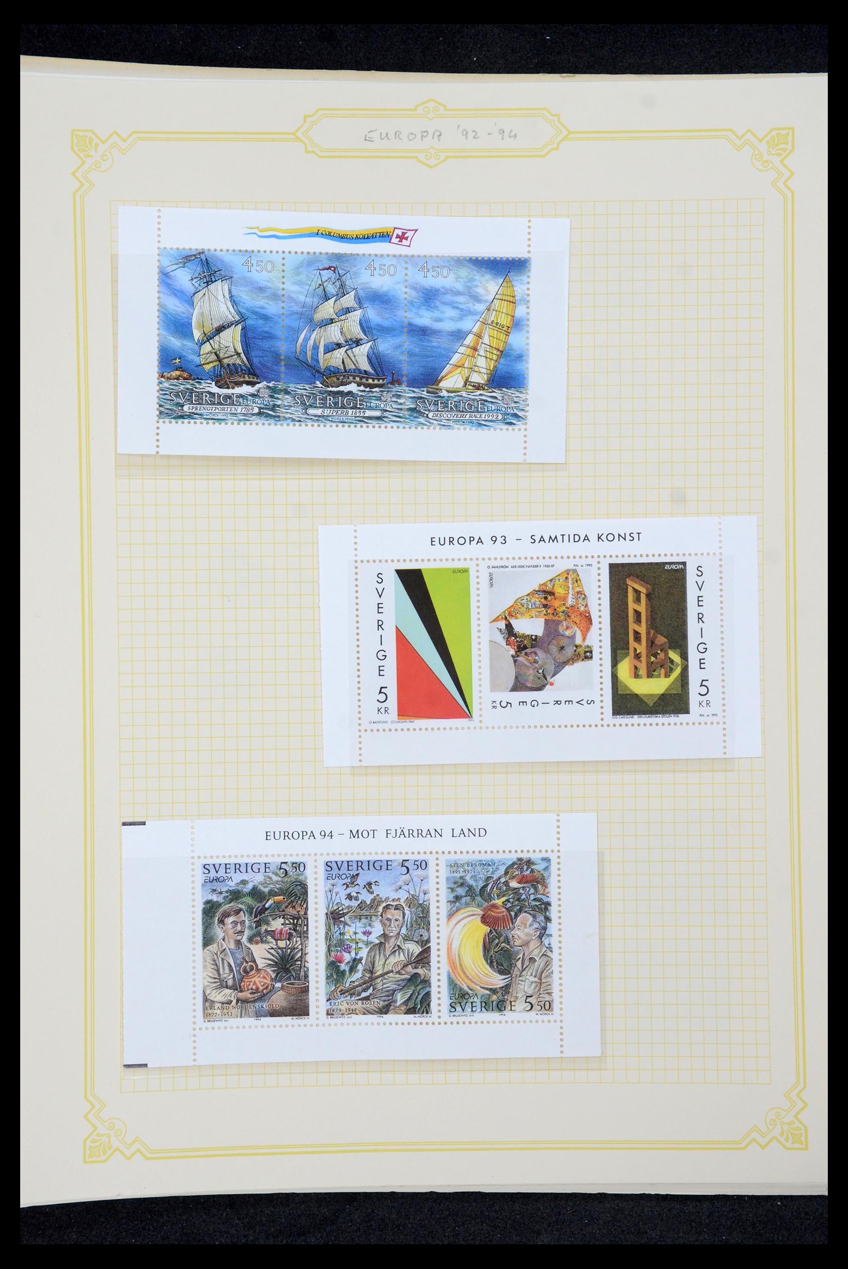 35649 194 - Postzegelverzameling 35649 Zweden 1858-1997.