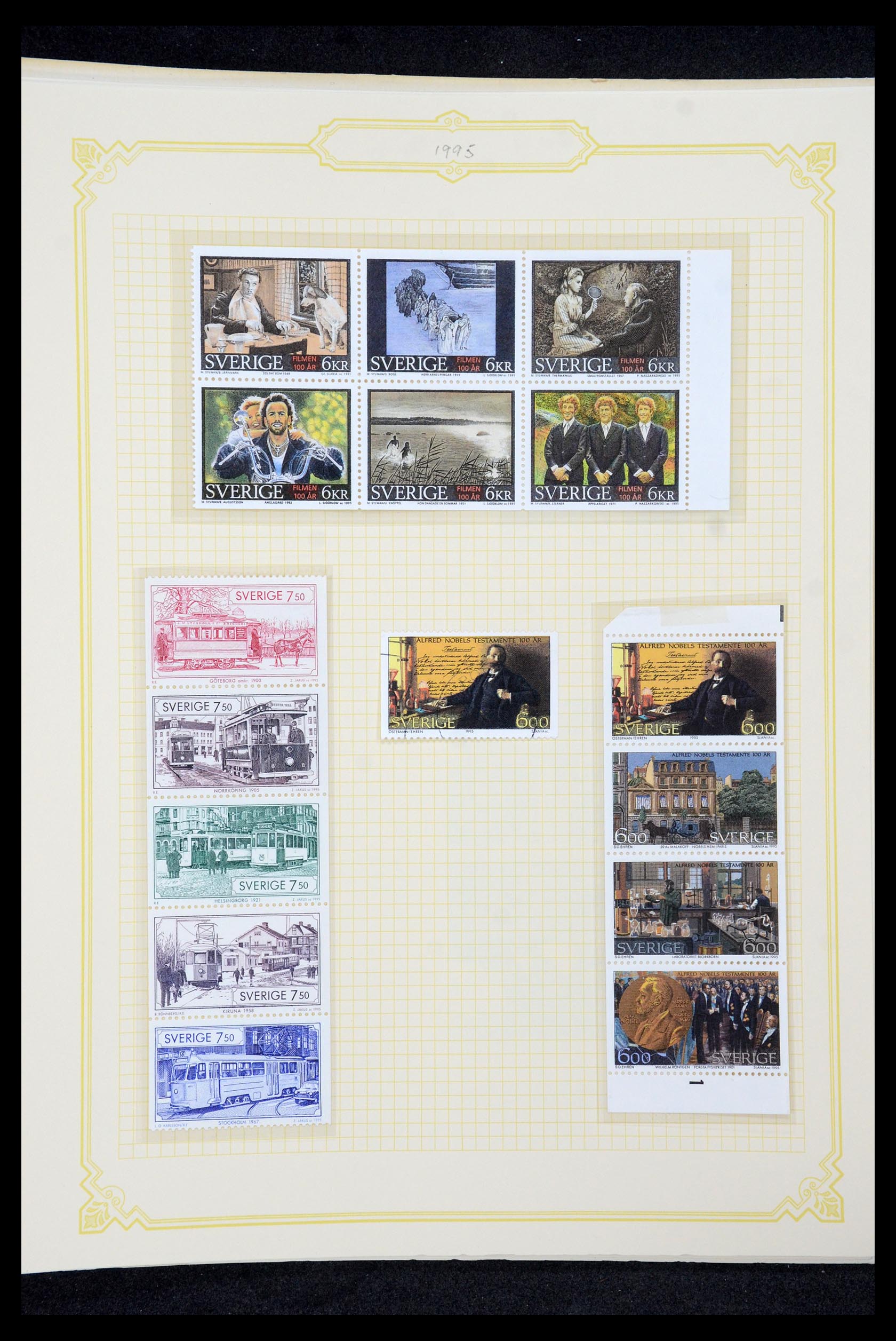 35649 196 - Postzegelverzameling 35649 Zweden 1858-1997.