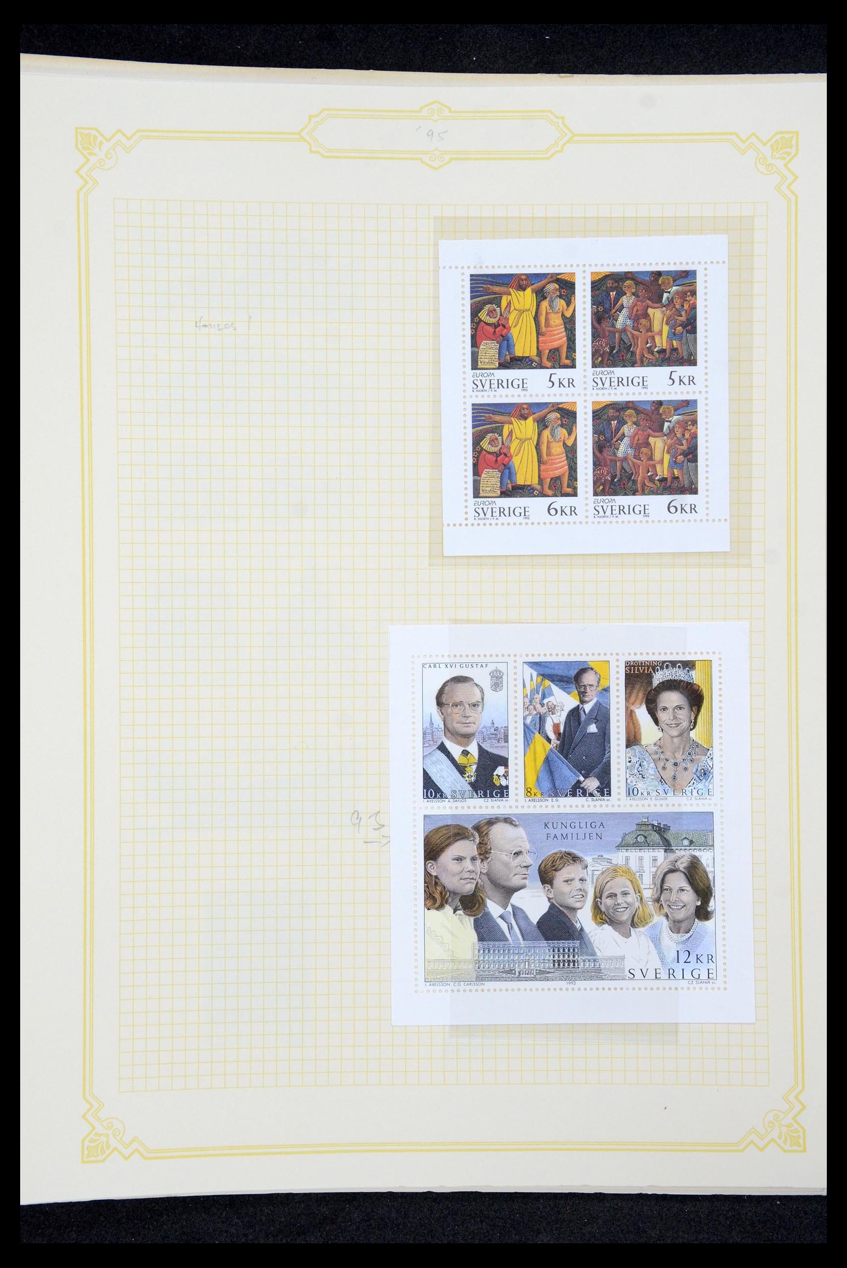 35649 197 - Postzegelverzameling 35649 Zweden 1858-1997.