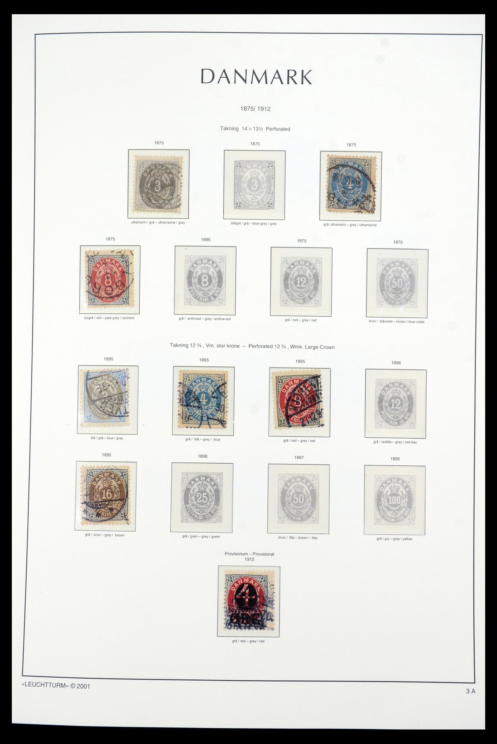 35655 003 - Postzegelverzameling 35655 Denemarken 1855-2017!