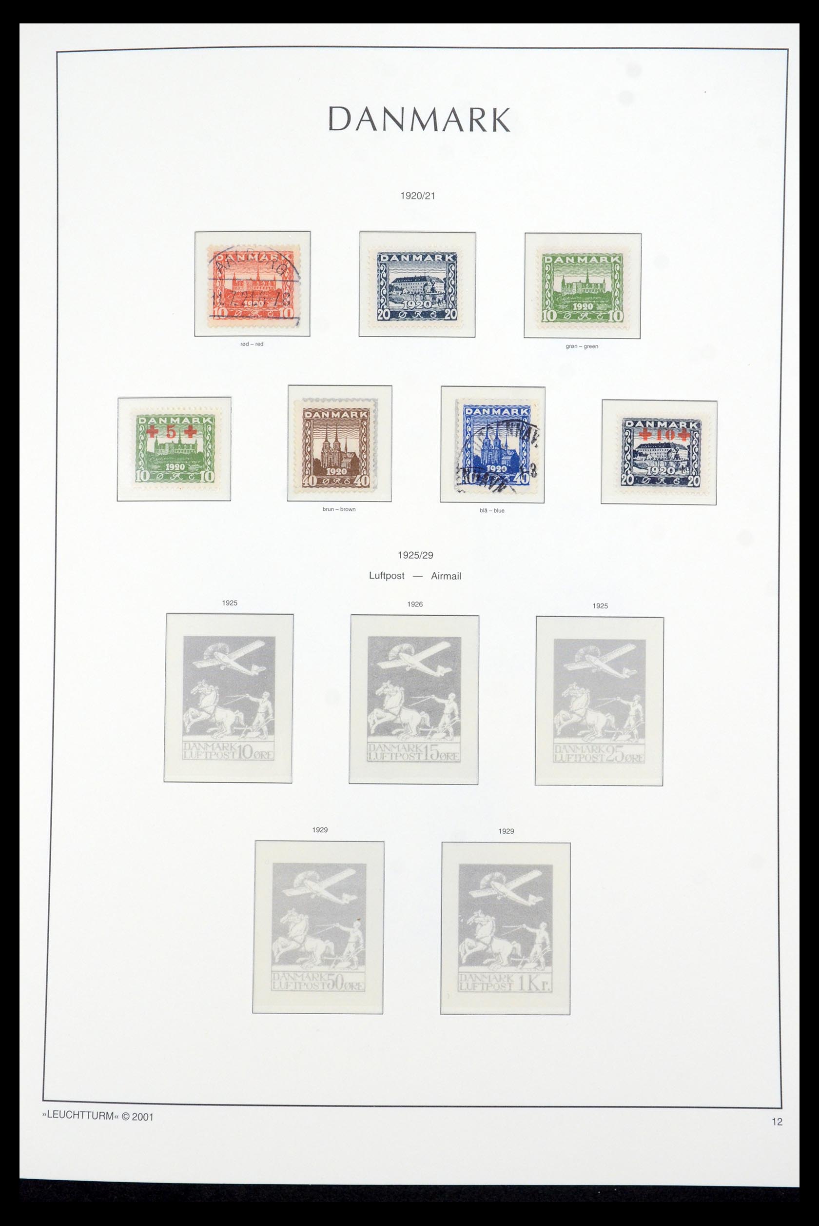 35655 013 - Stamp Collection 35655 Denmark 1855-2017!