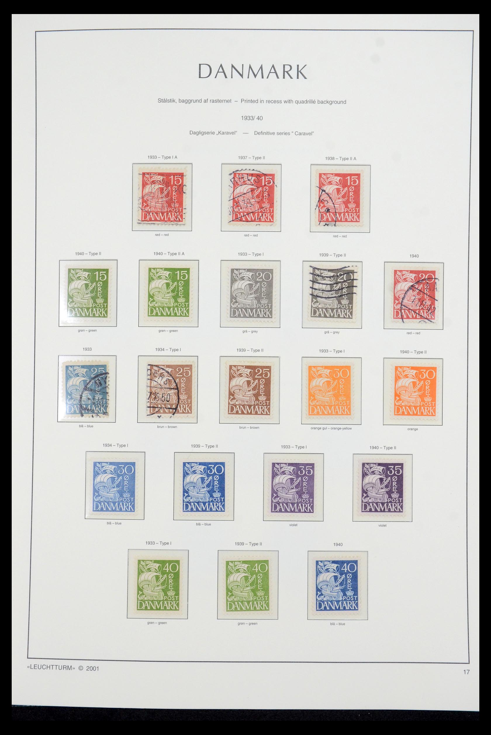 35655 018 - Stamp Collection 35655 Denmark 1855-2017!