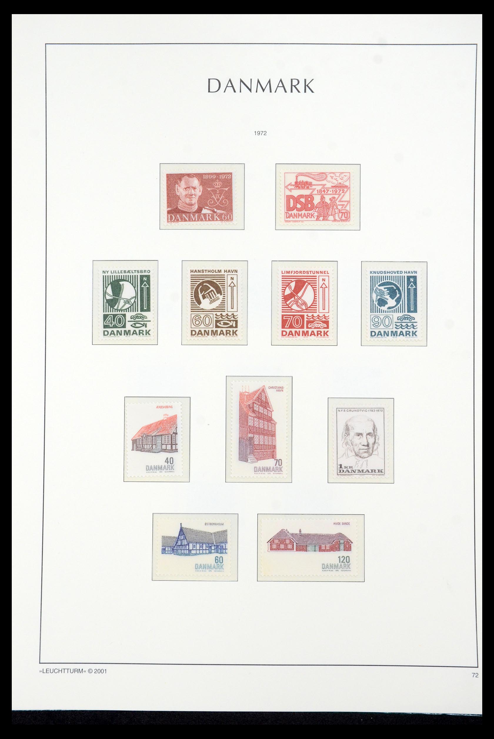 35655 048 - Postzegelverzameling 35655 Denemarken 1855-2017!