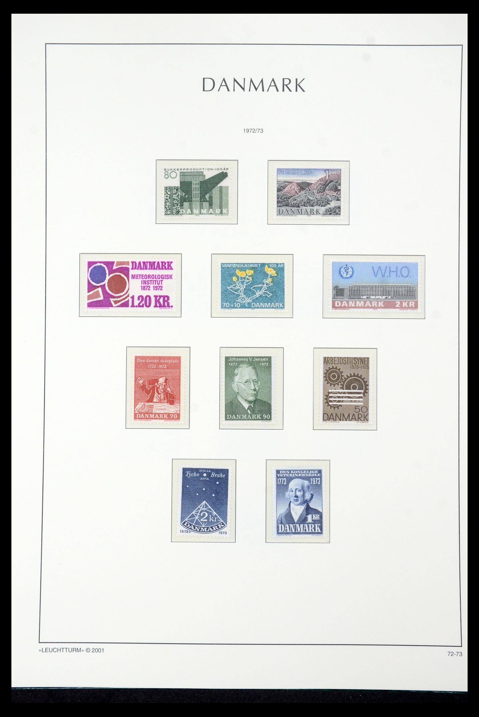 35655 049 - Postzegelverzameling 35655 Denemarken 1855-2017!