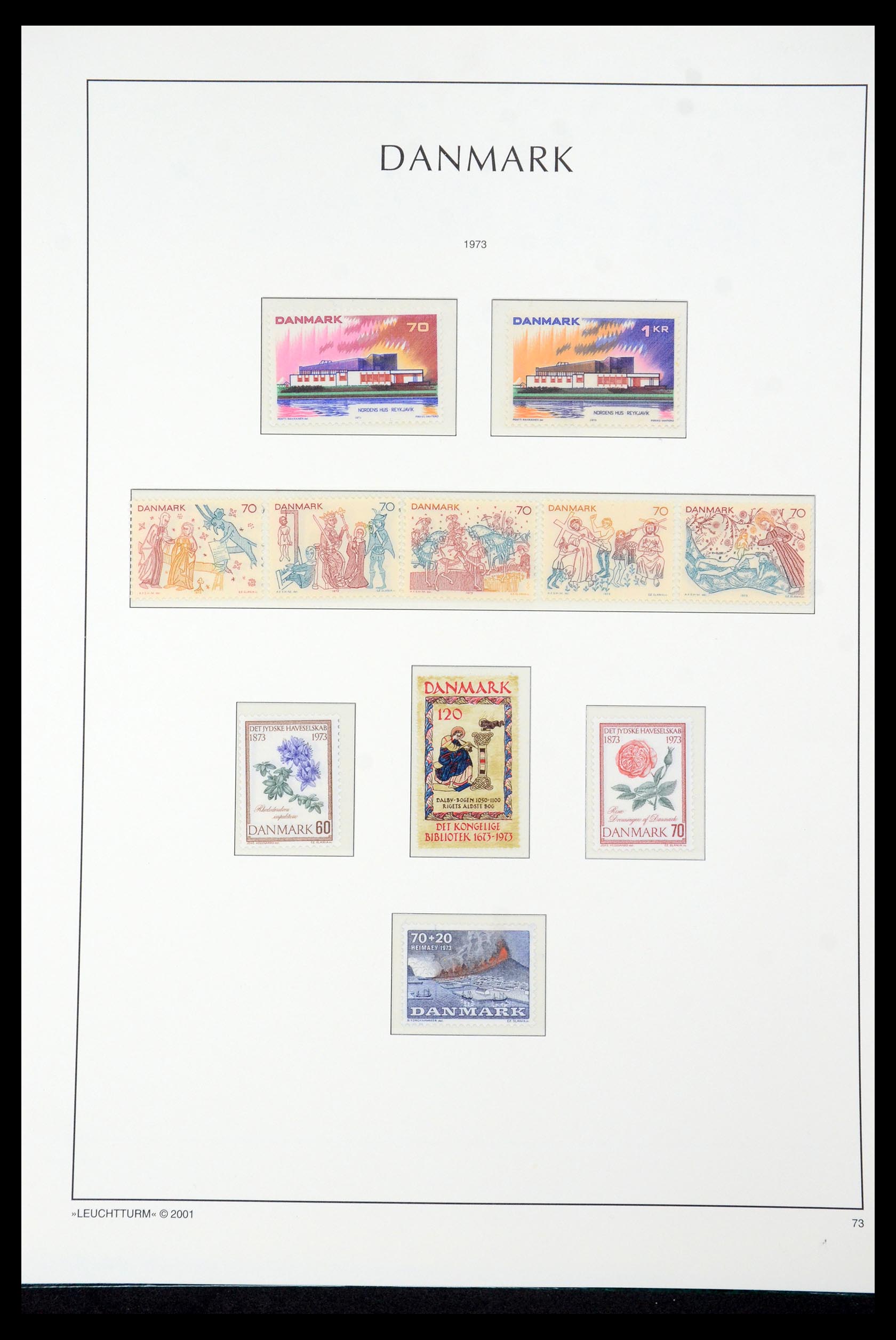 35655 050 - Postzegelverzameling 35655 Denemarken 1855-2017!