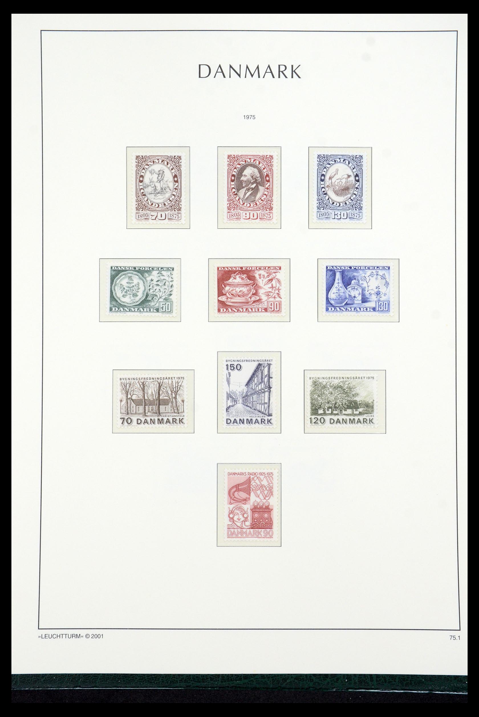 35655 055 - Postzegelverzameling 35655 Denemarken 1855-2017!