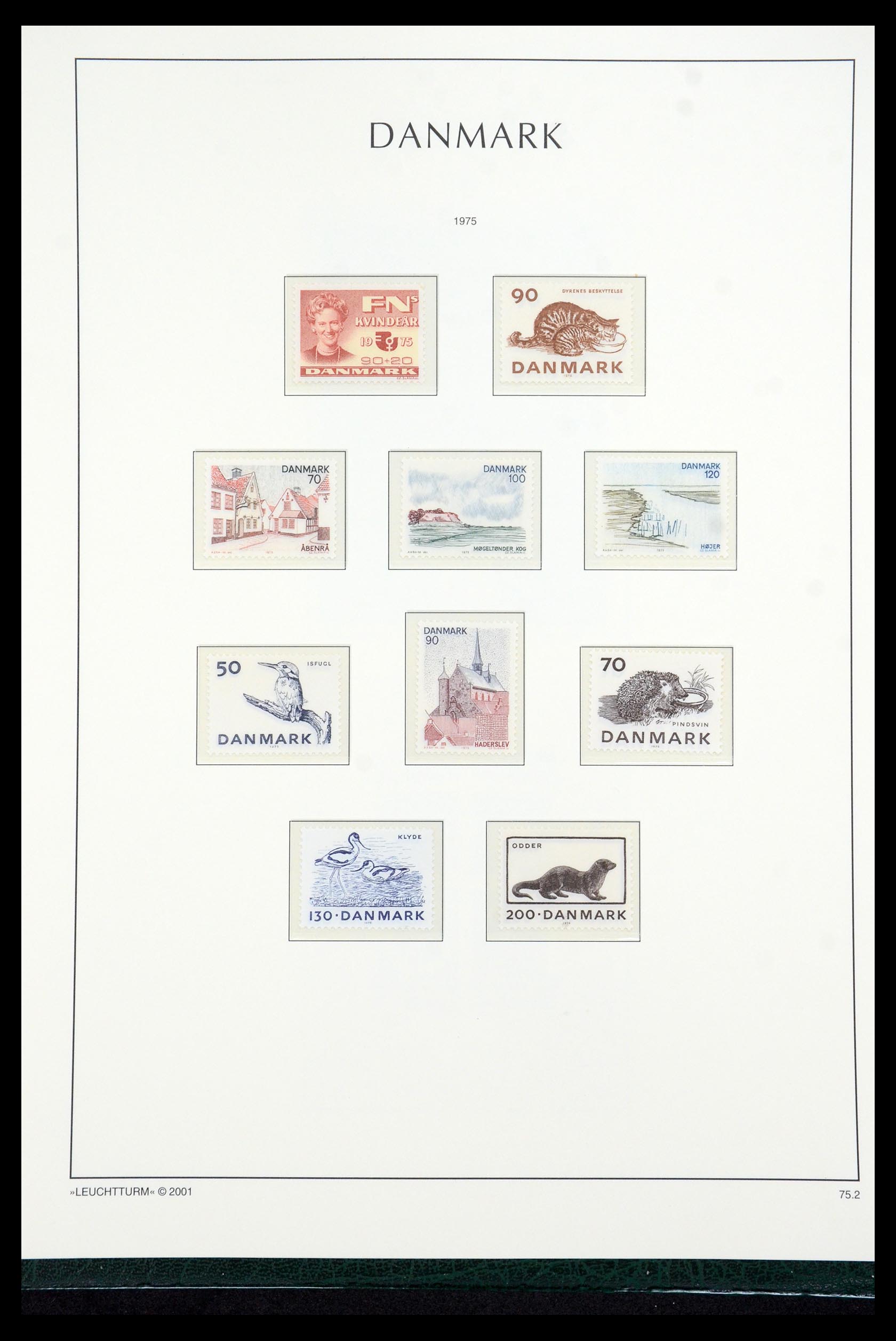35655 056 - Postzegelverzameling 35655 Denemarken 1855-2017!