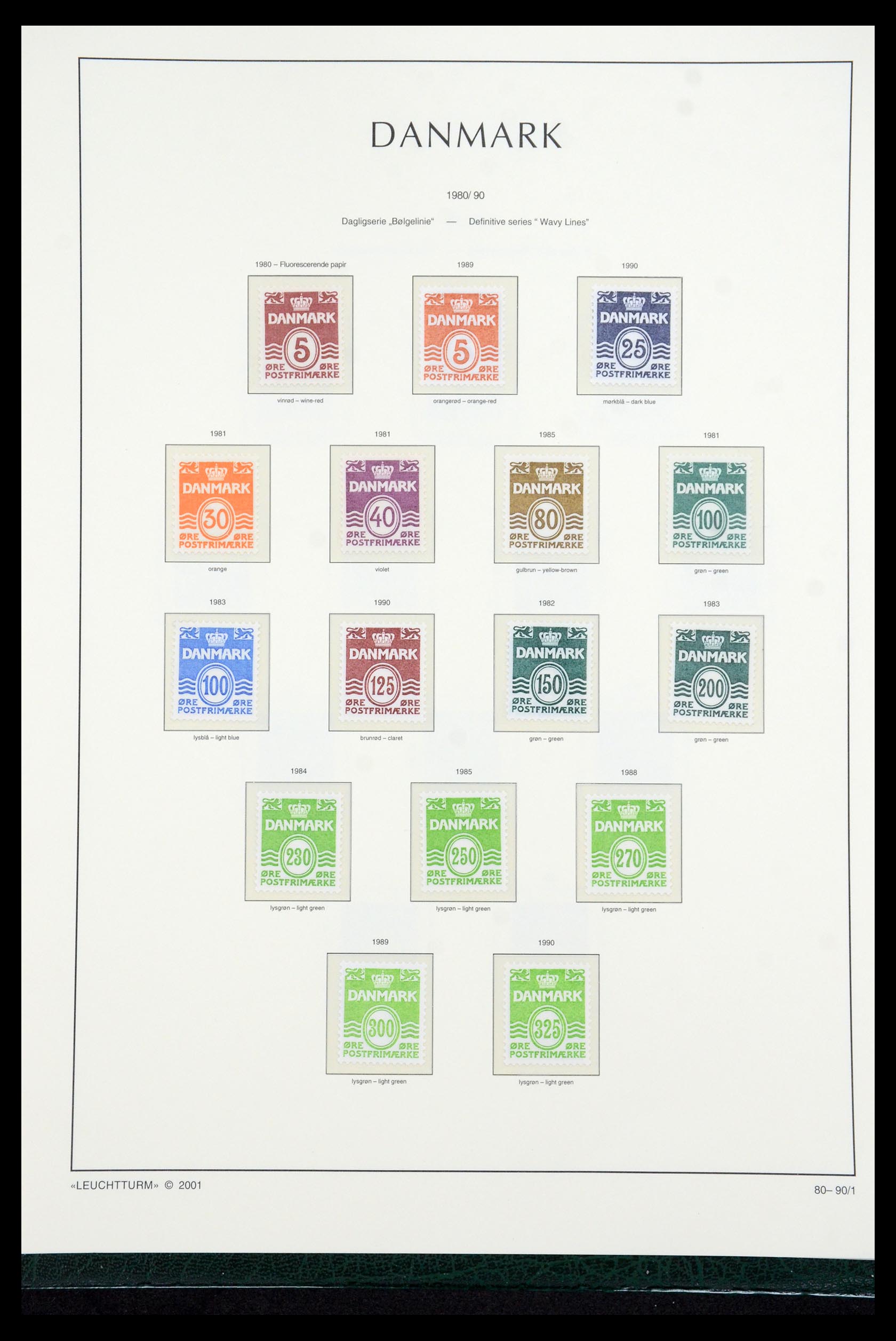 35655 064 - Postzegelverzameling 35655 Denemarken 1855-2017!