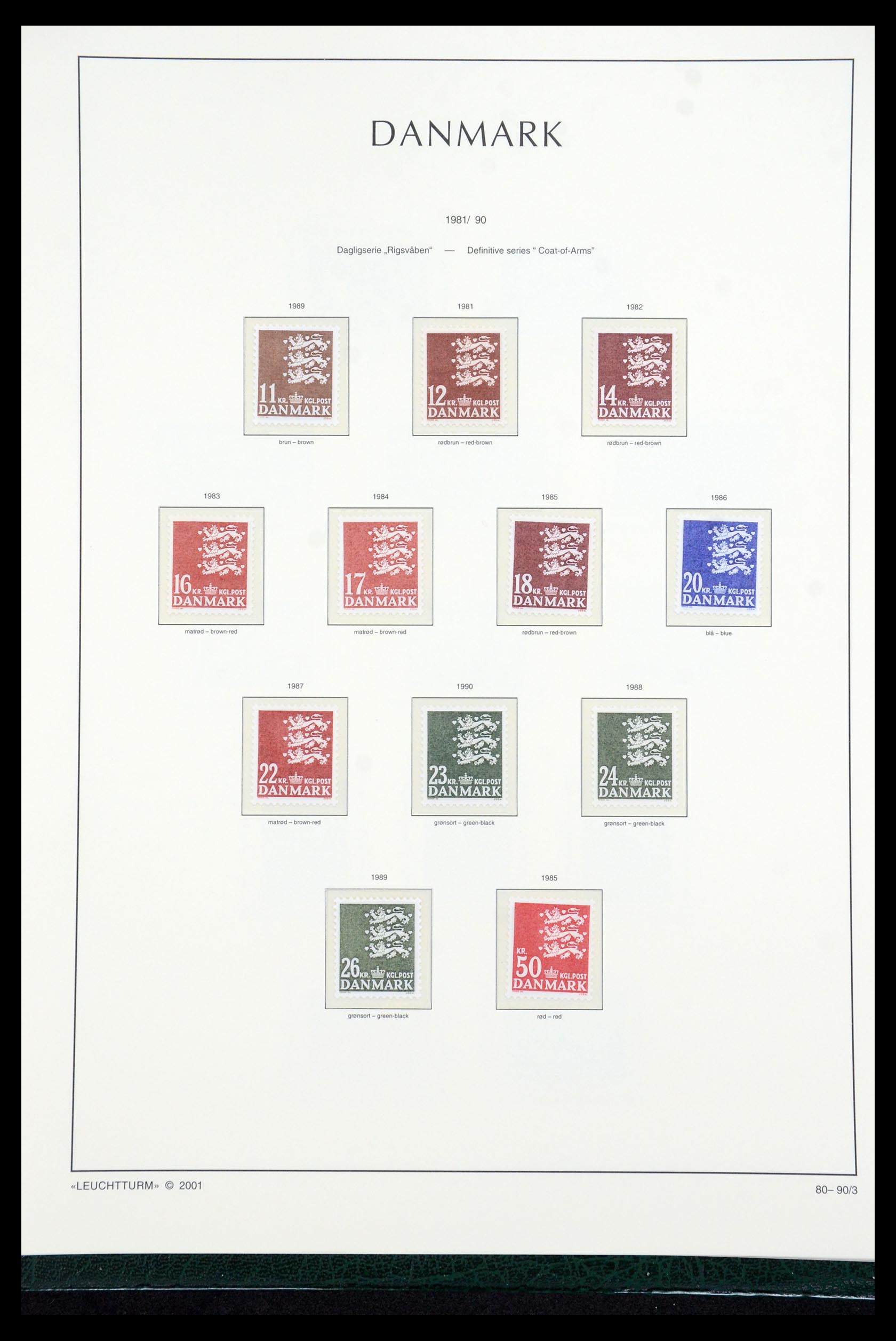 35655 066 - Postzegelverzameling 35655 Denemarken 1855-2017!