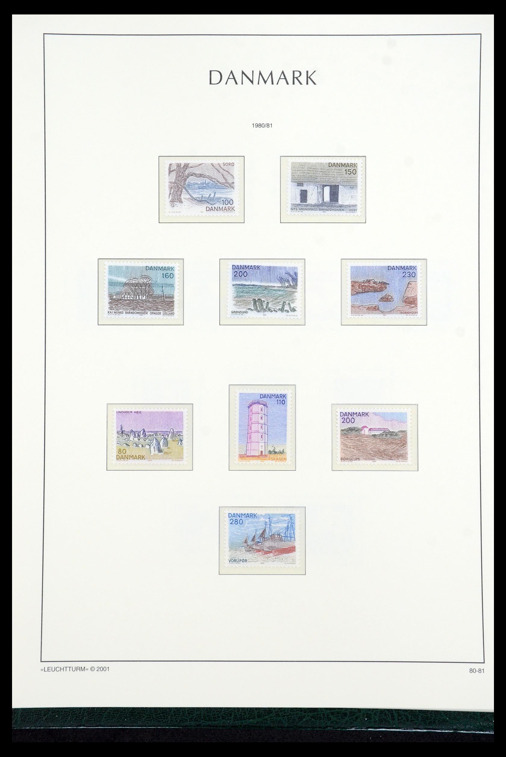 35655 068 - Postzegelverzameling 35655 Denemarken 1855-2017!