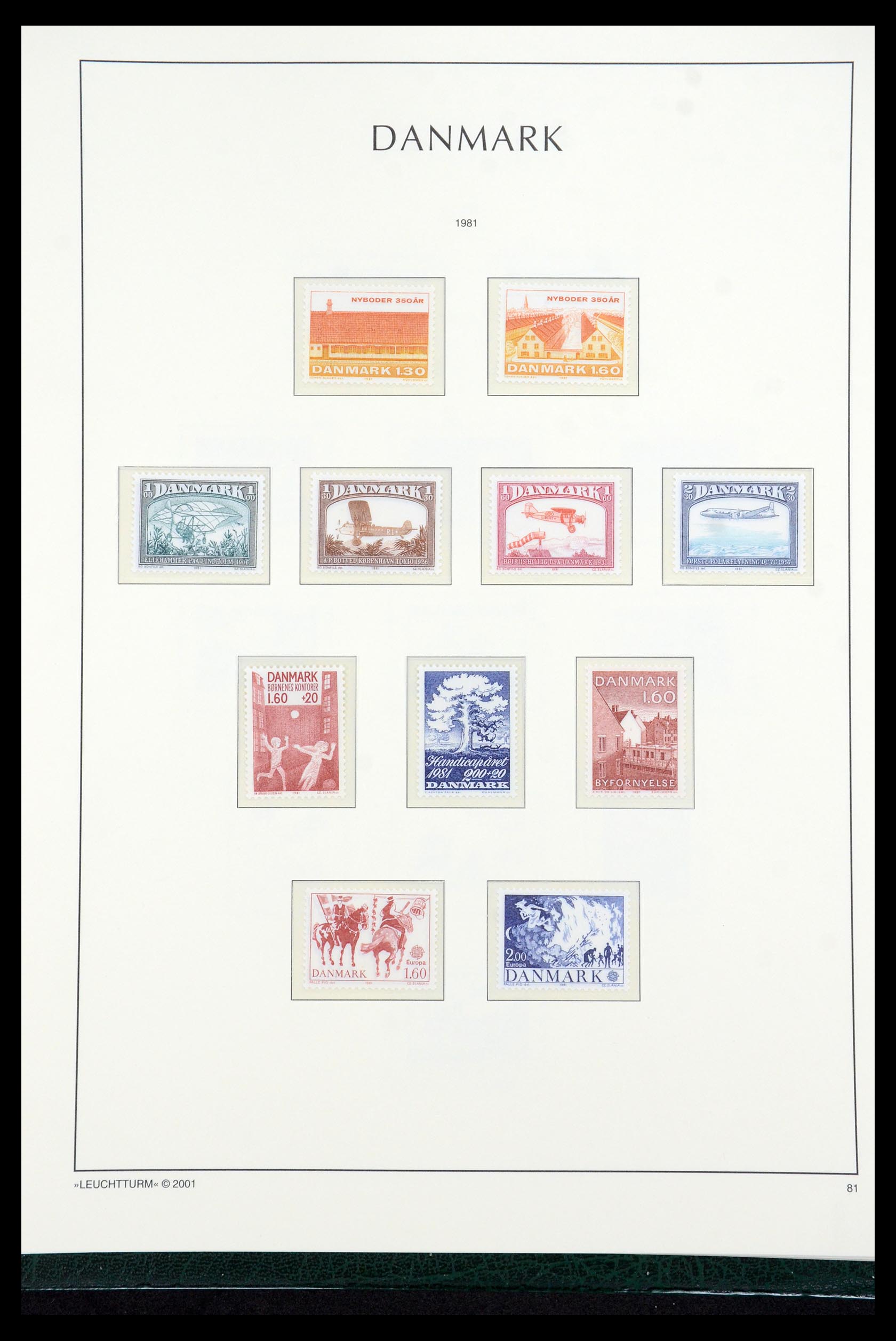 35655 069 - Stamp Collection 35655 Denmark 1855-2017!