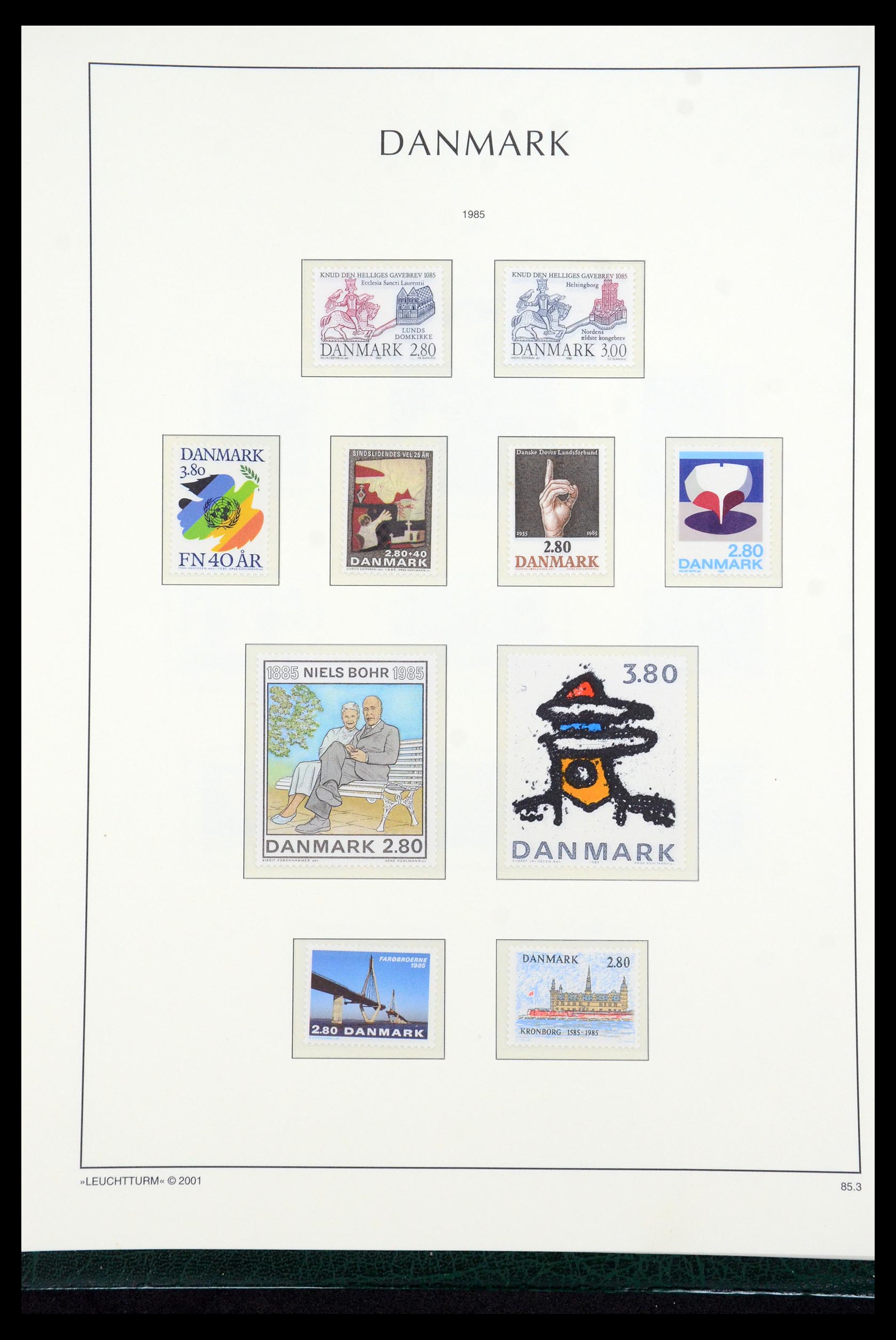 35655 078 - Postzegelverzameling 35655 Denemarken 1855-2017!