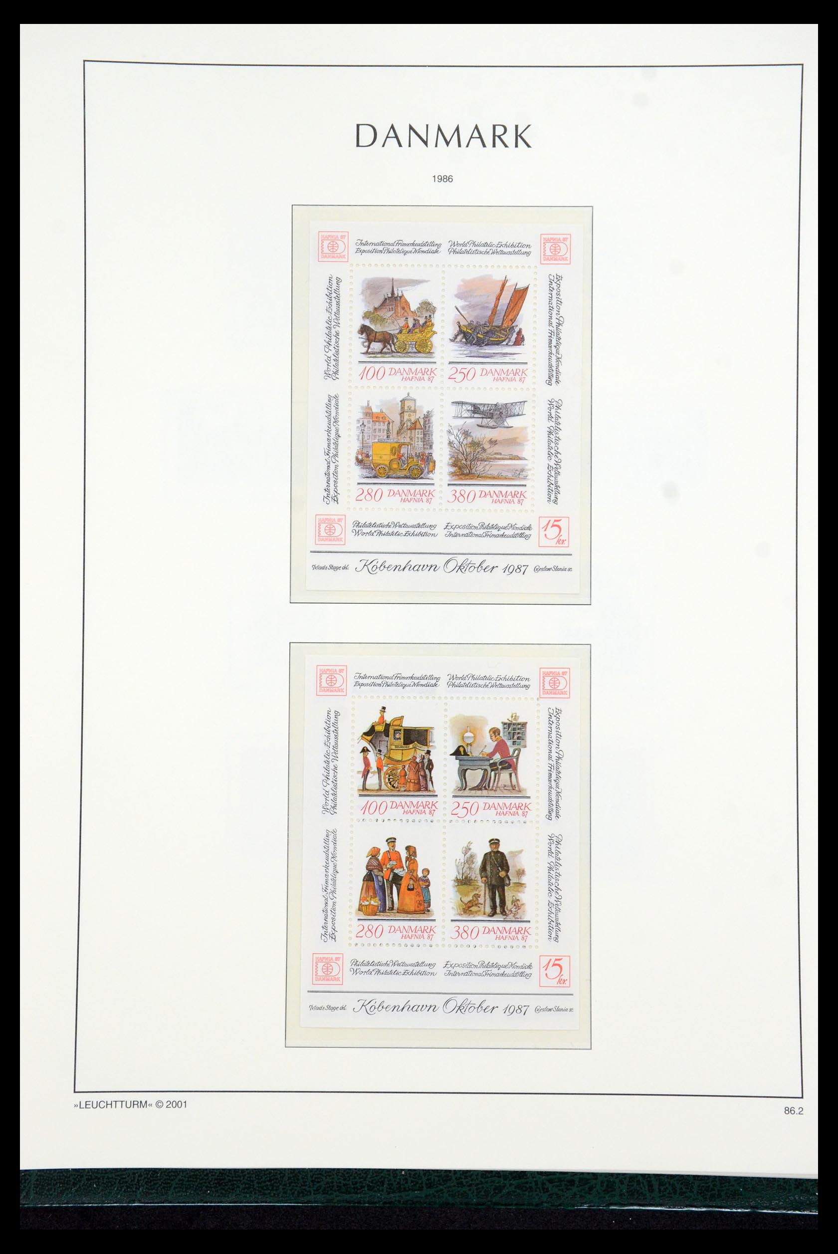 35655 080 - Postzegelverzameling 35655 Denemarken 1855-2017!