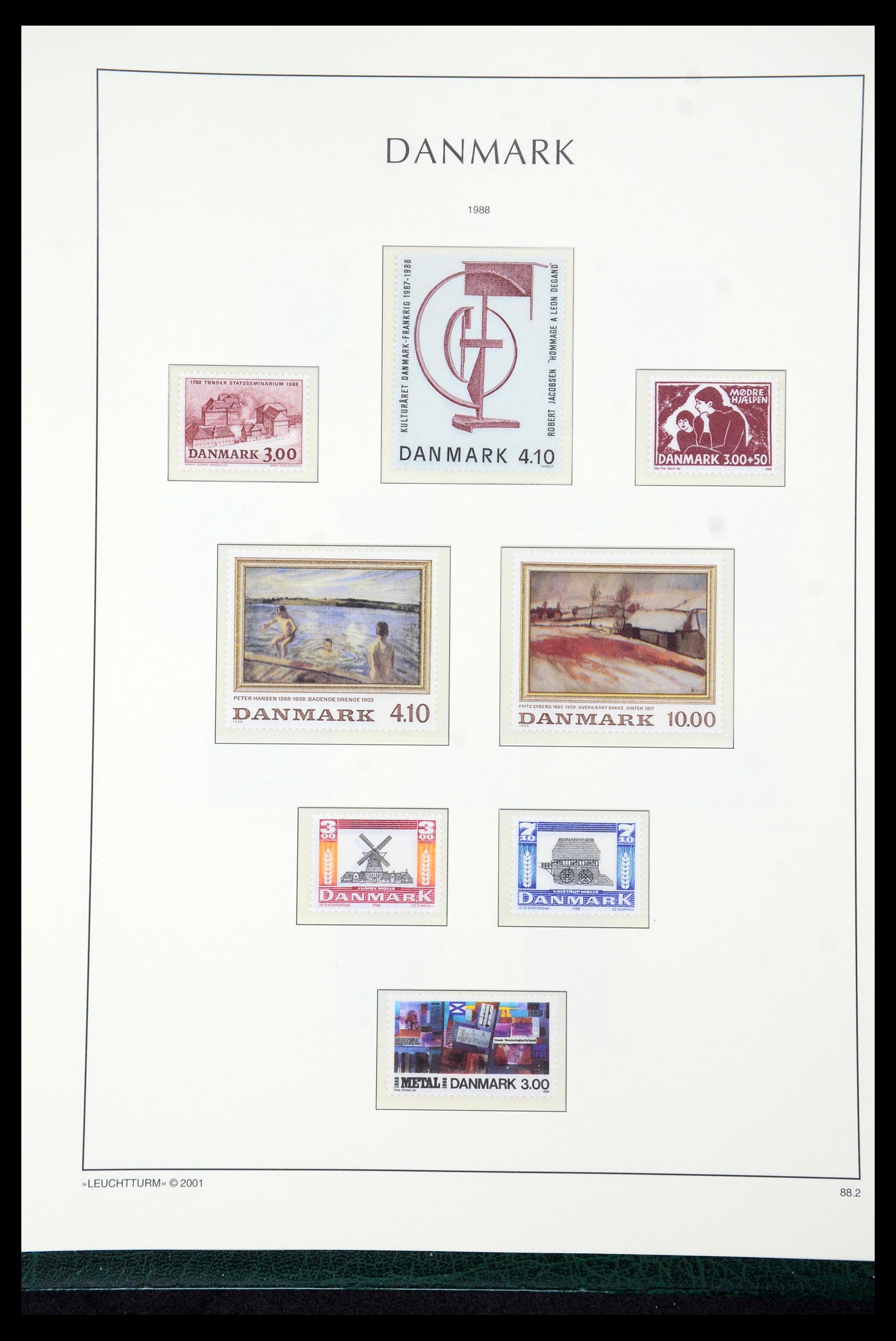 35655 085 - Postzegelverzameling 35655 Denemarken 1855-2017!