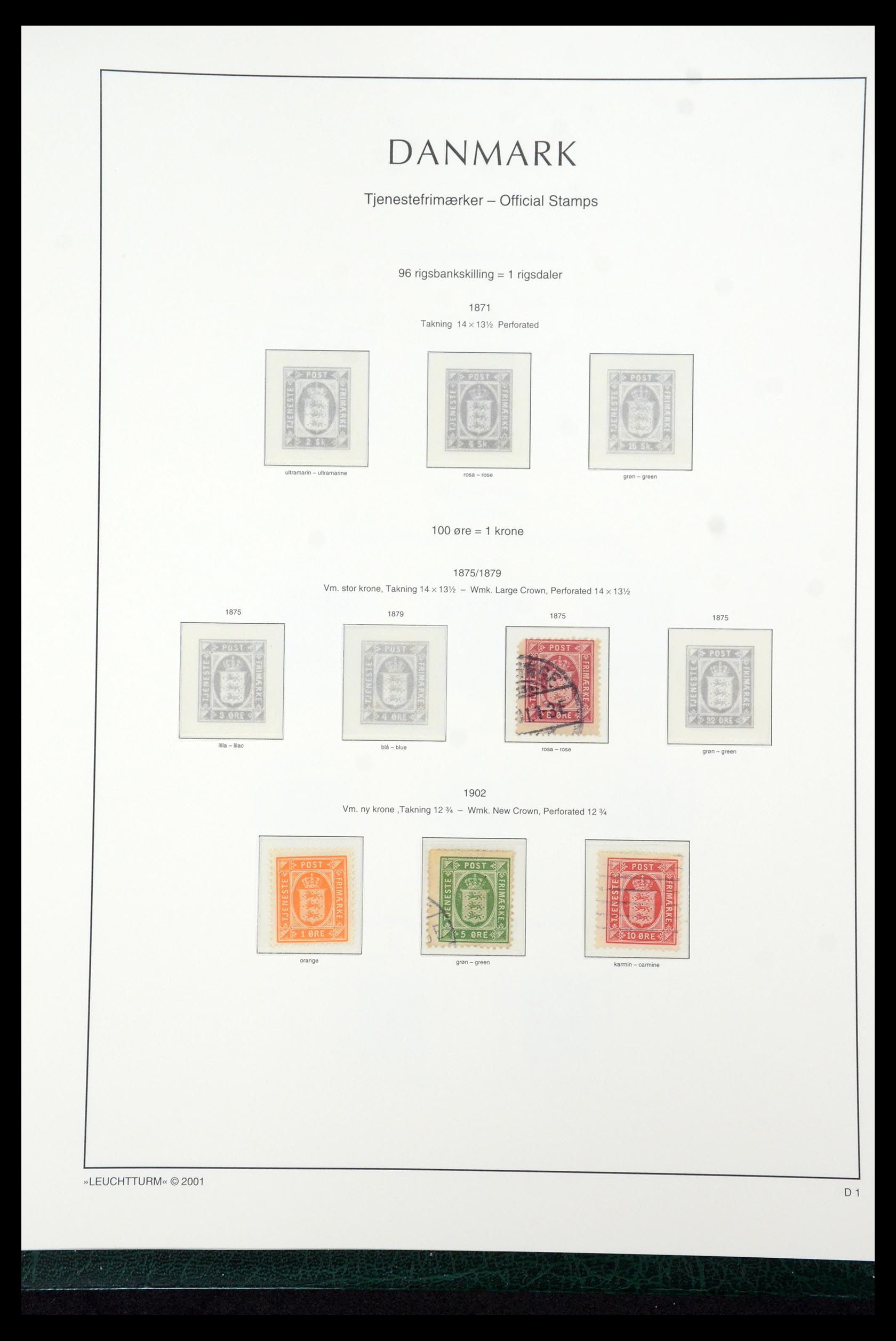 35655 088 - Postzegelverzameling 35655 Denemarken 1855-2017!