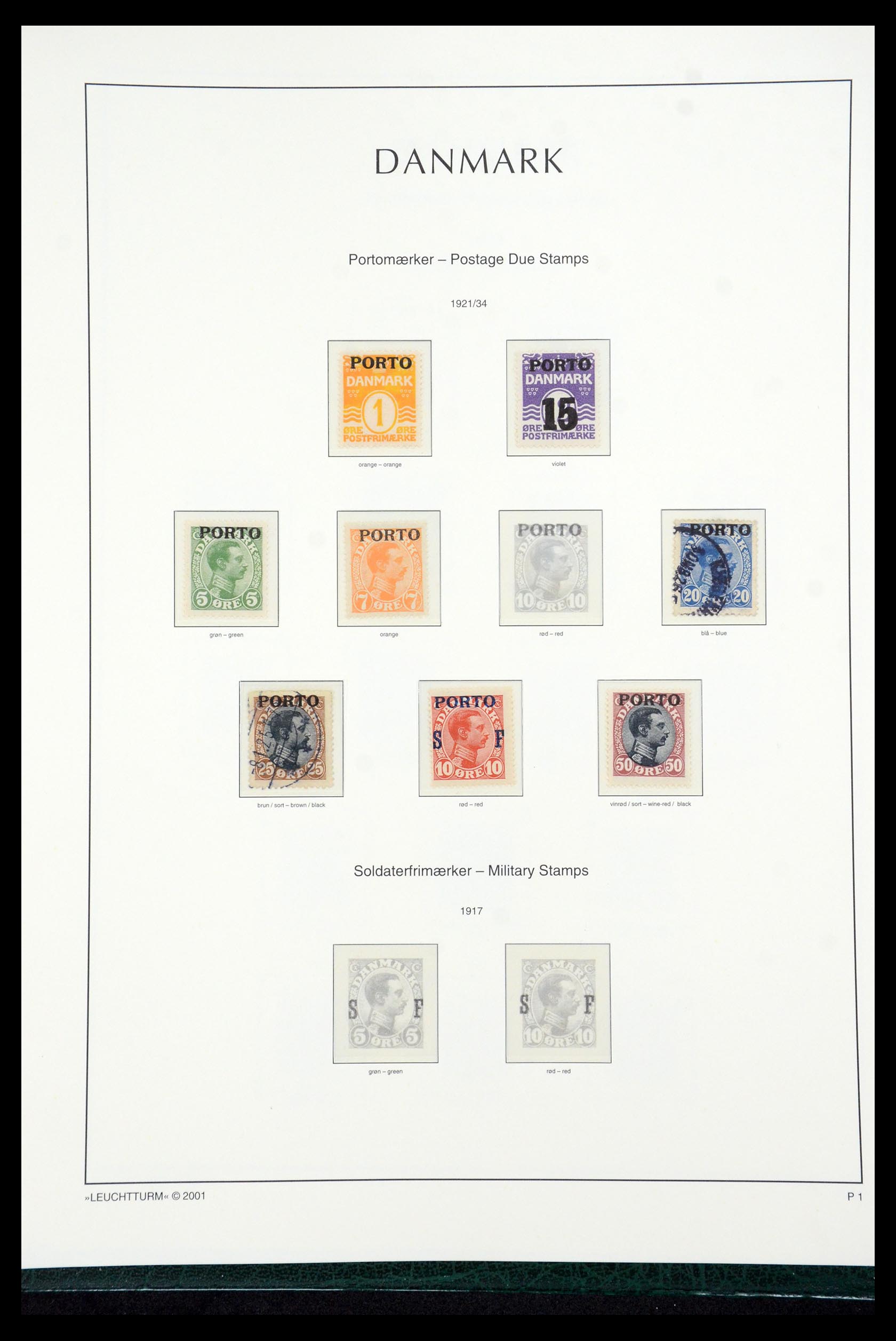 35655 091 - Postzegelverzameling 35655 Denemarken 1855-2017!