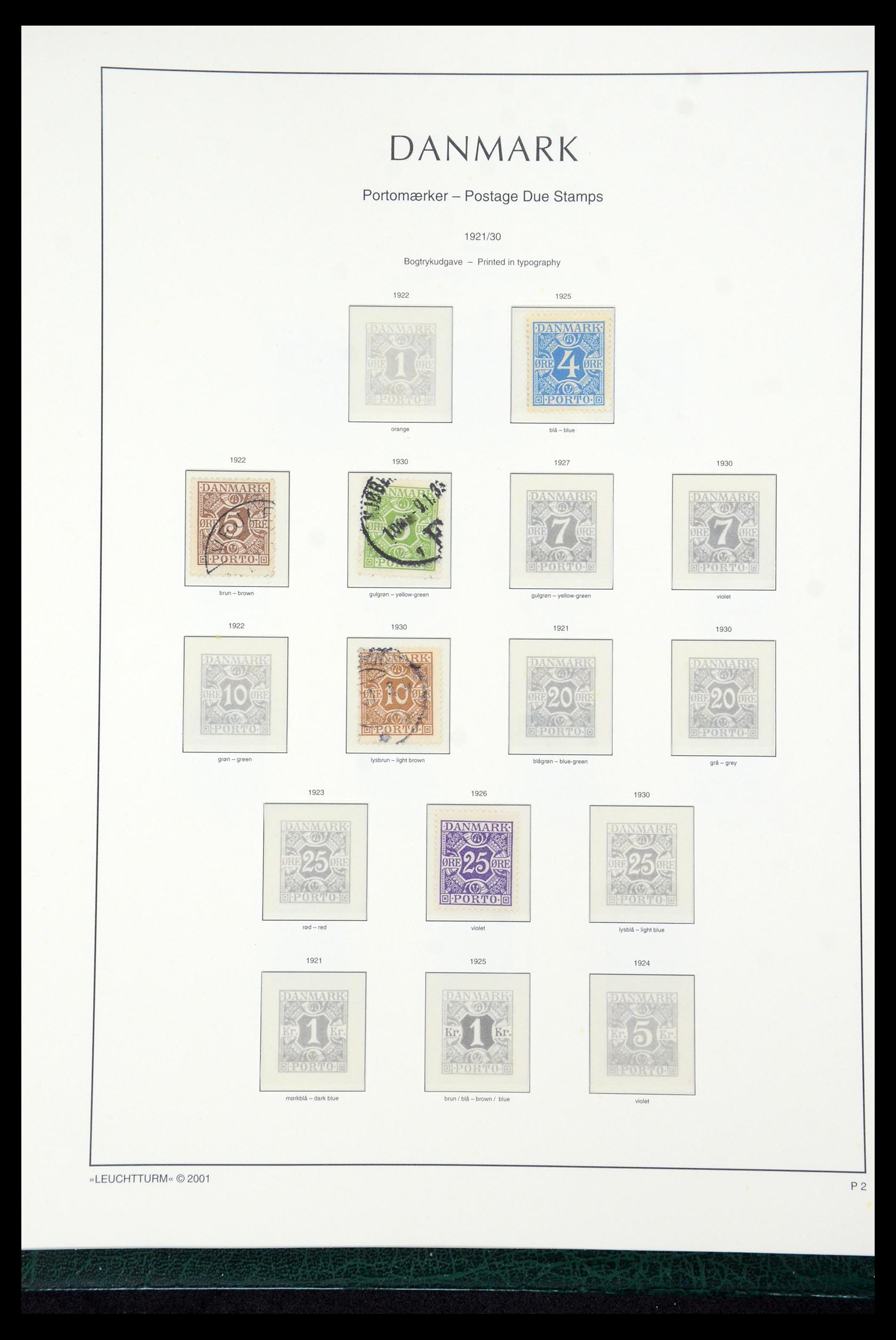 35655 092 - Postzegelverzameling 35655 Denemarken 1855-2017!