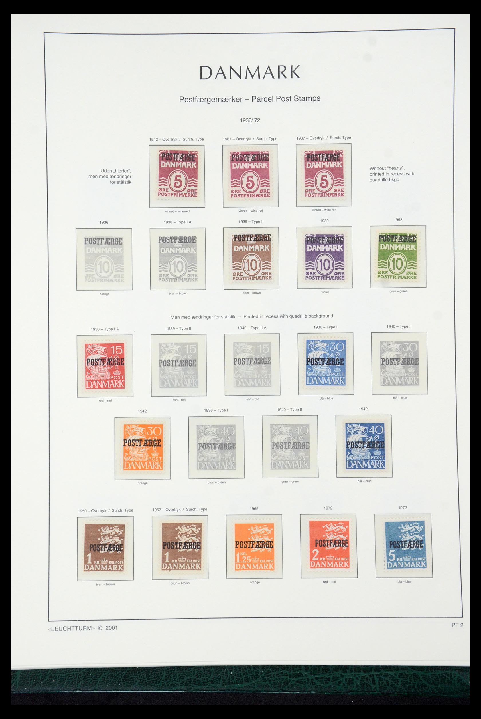 35655 096 - Stamp Collection 35655 Denmark 1855-2017!