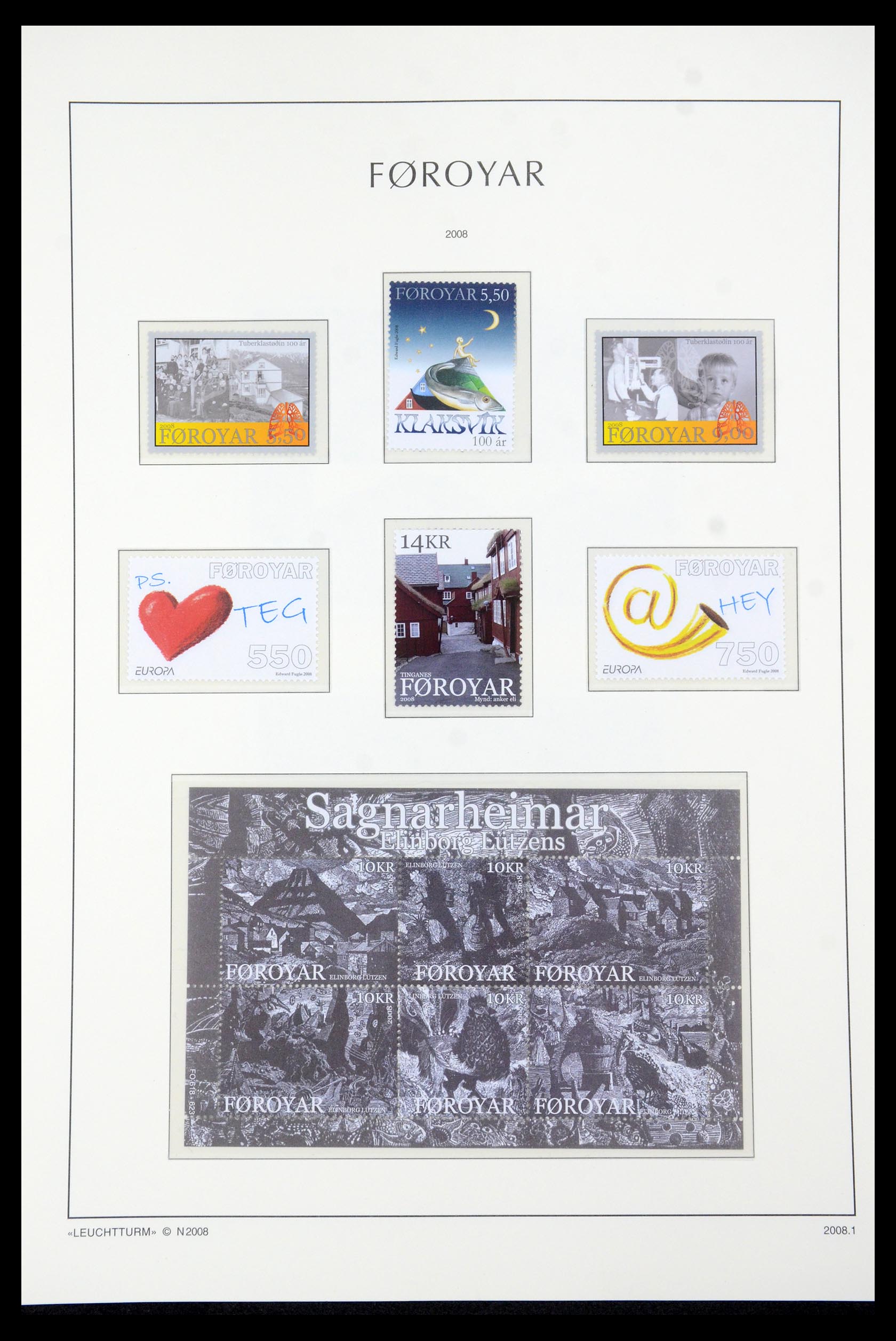 35655 365 - Postzegelverzameling 35655 Denemarken 1855-2017!