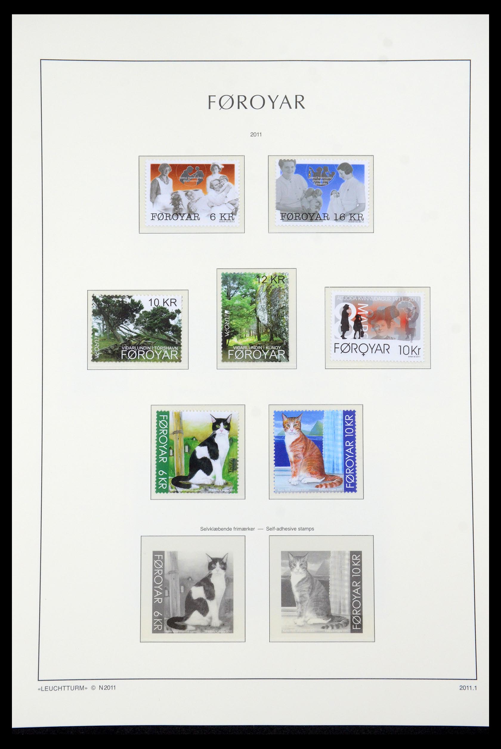 35655 374 - Postzegelverzameling 35655 Denemarken 1855-2017!