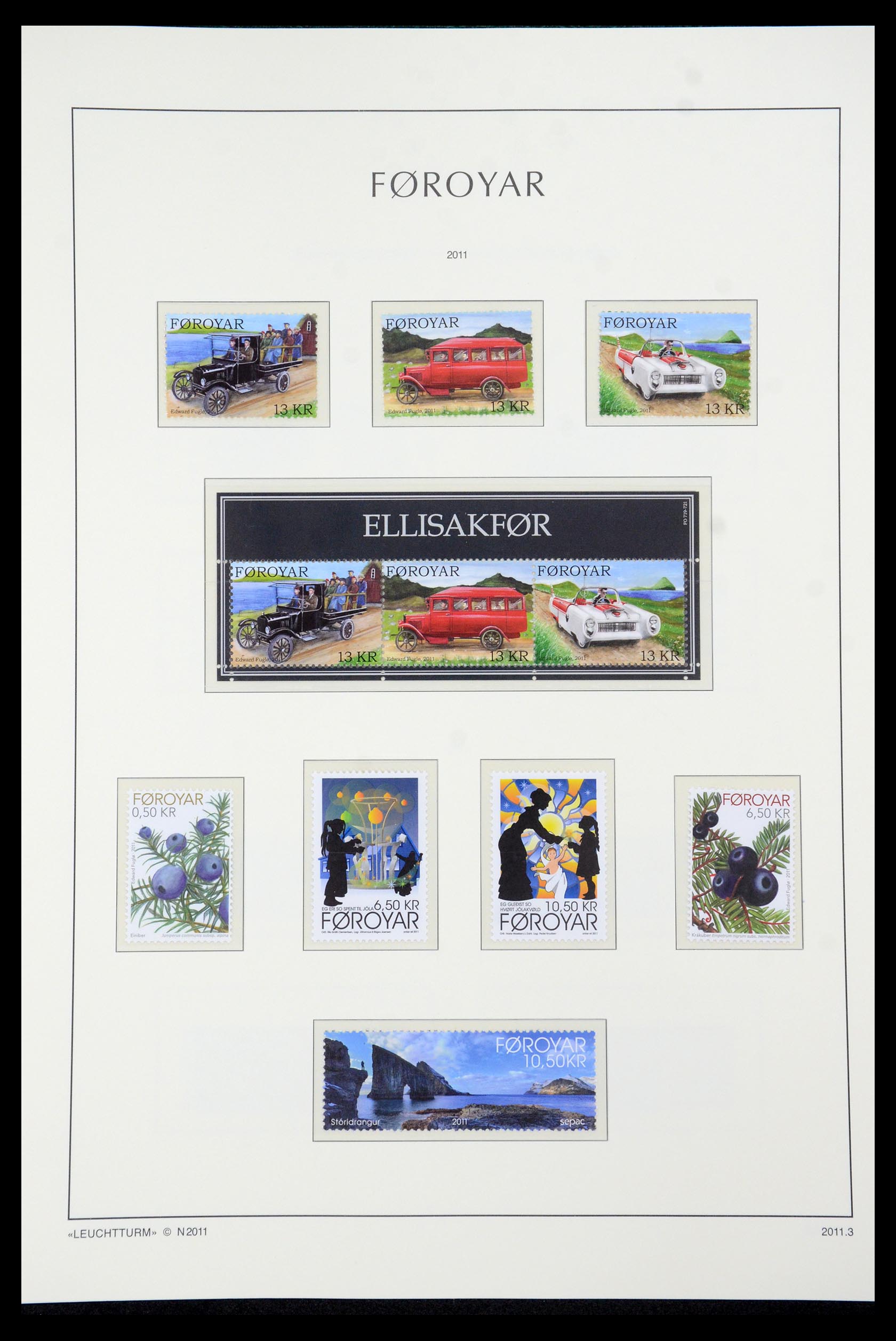 35655 376 - Postzegelverzameling 35655 Denemarken 1855-2017!