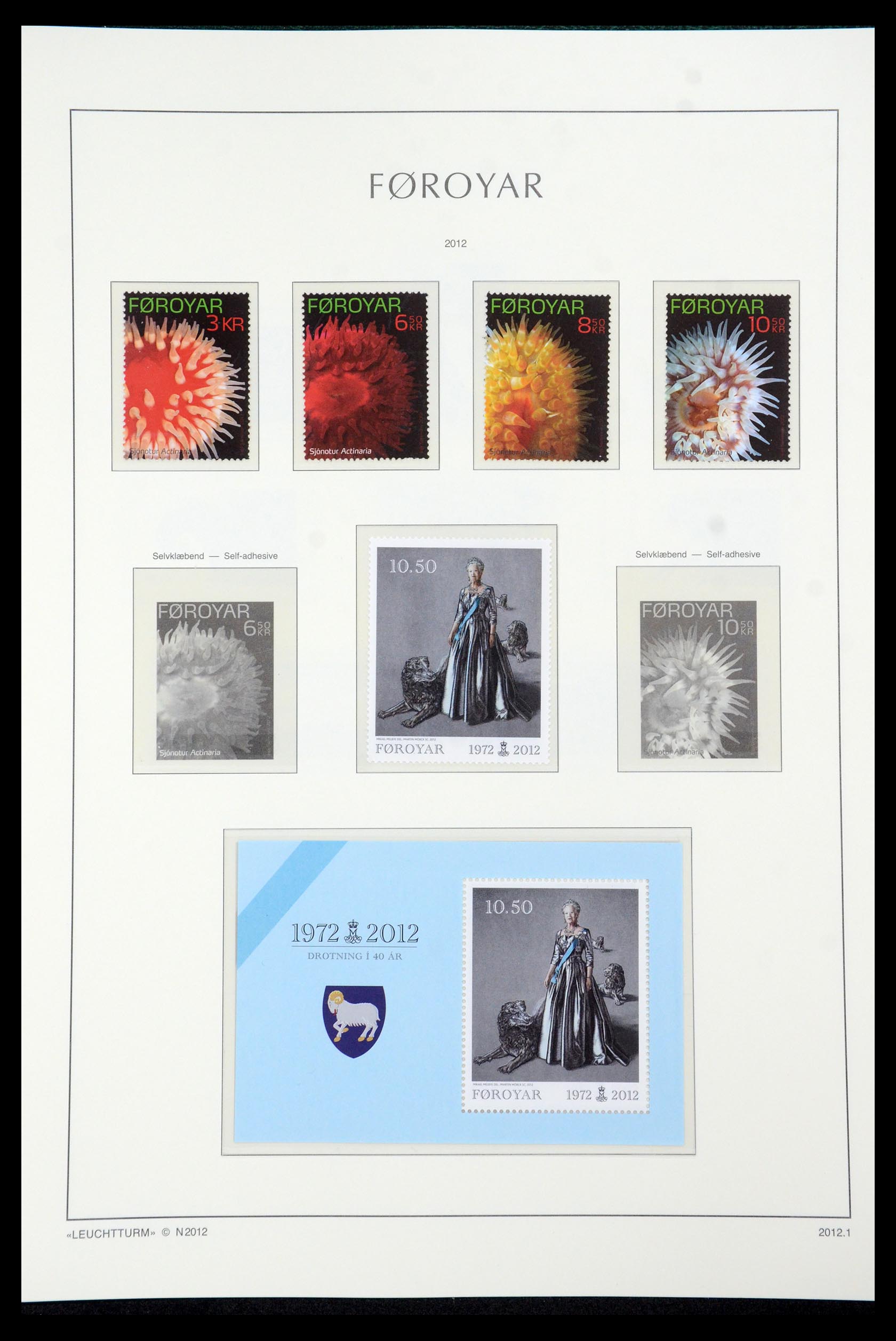 35655 377 - Postzegelverzameling 35655 Denemarken 1855-2017!