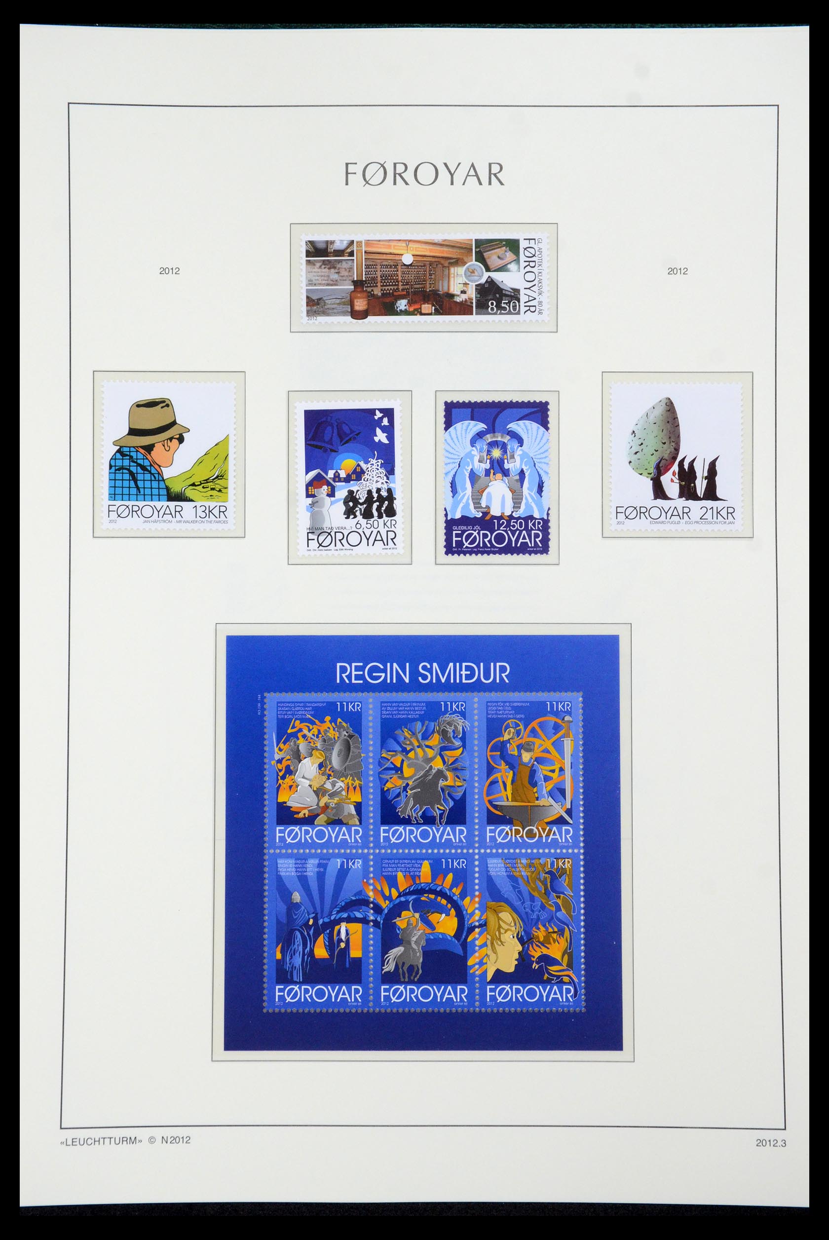 35655 379 - Postzegelverzameling 35655 Denemarken 1855-2017!