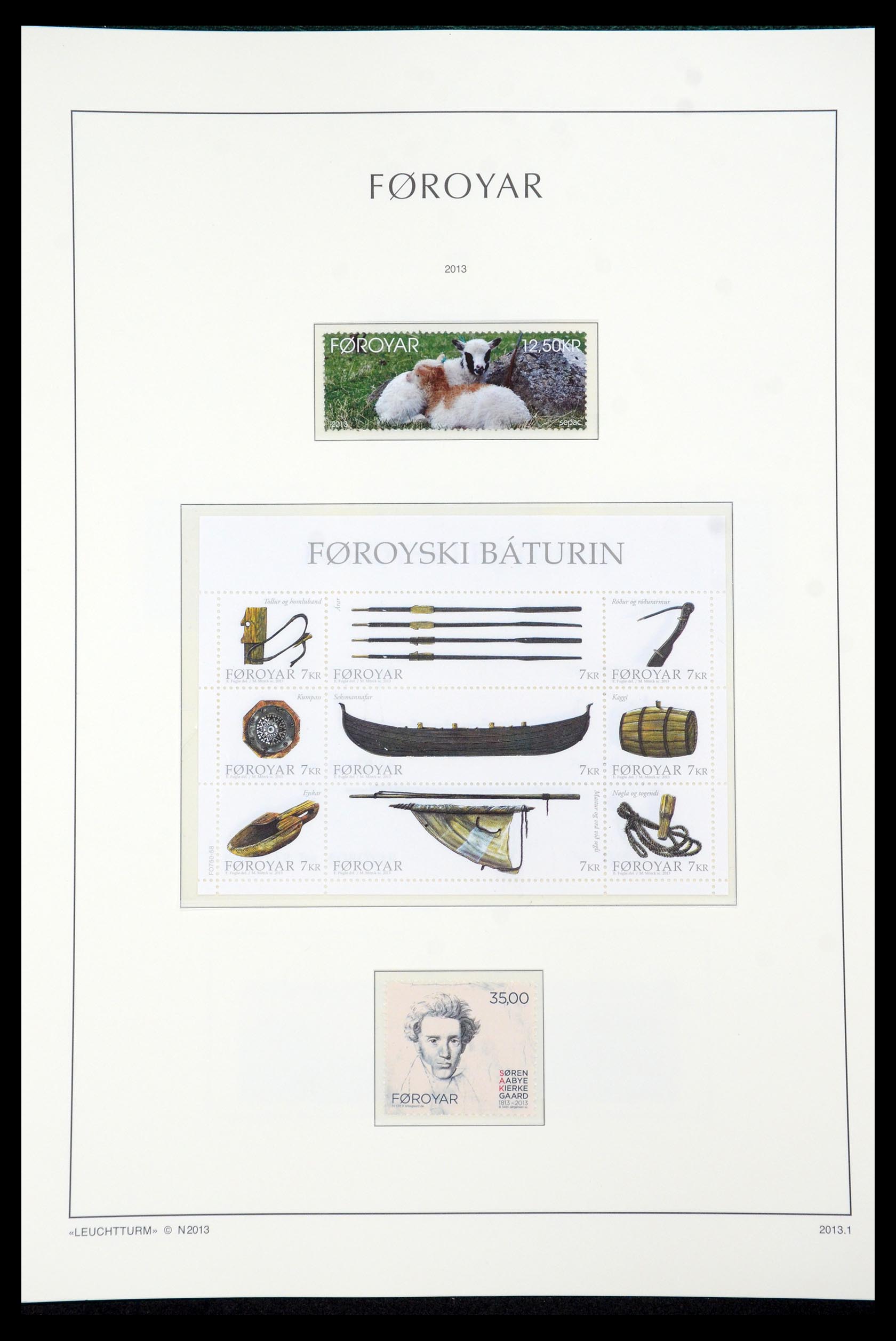 35655 380 - Postzegelverzameling 35655 Denemarken 1855-2017!