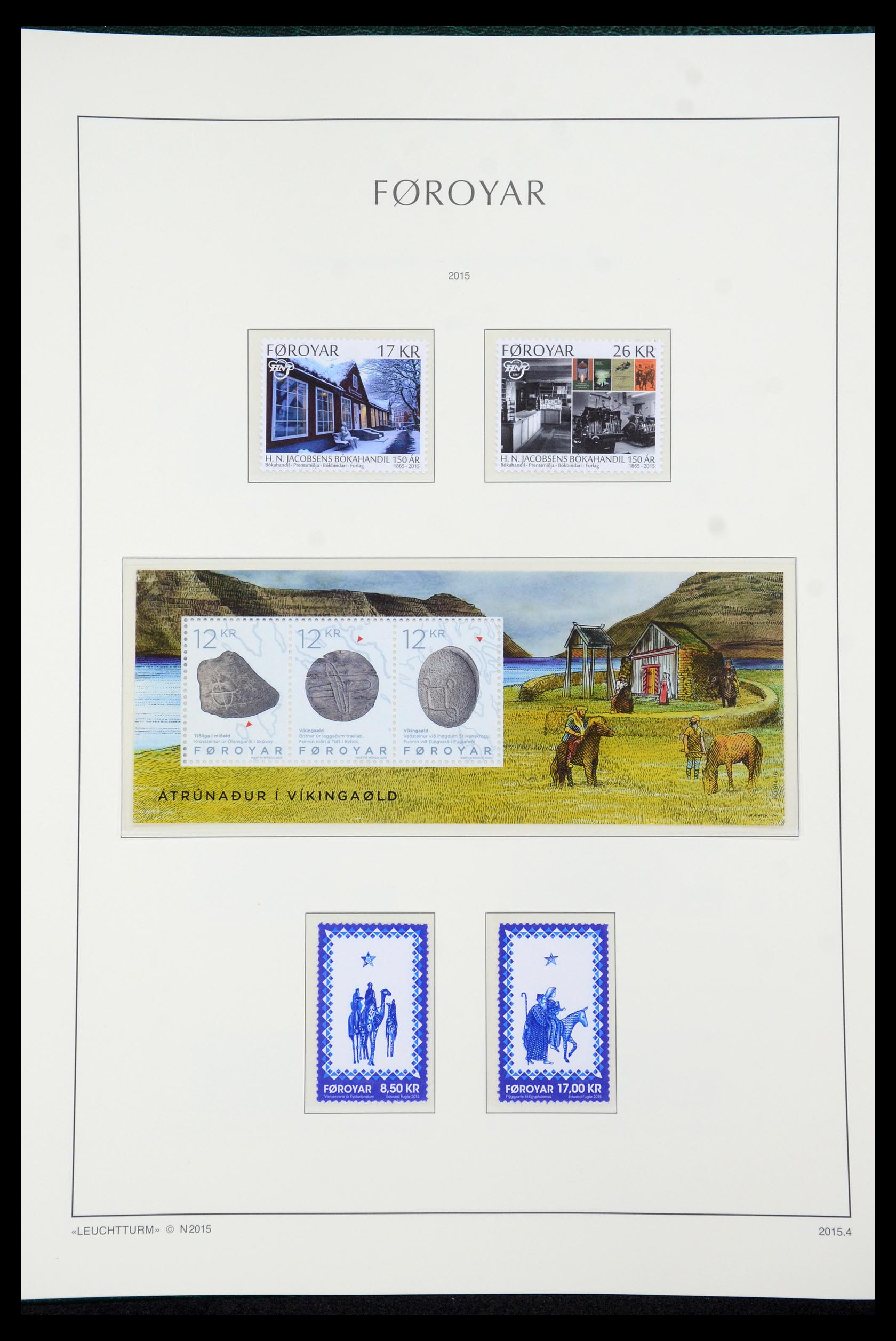 35655 389 - Postzegelverzameling 35655 Denemarken 1855-2017!