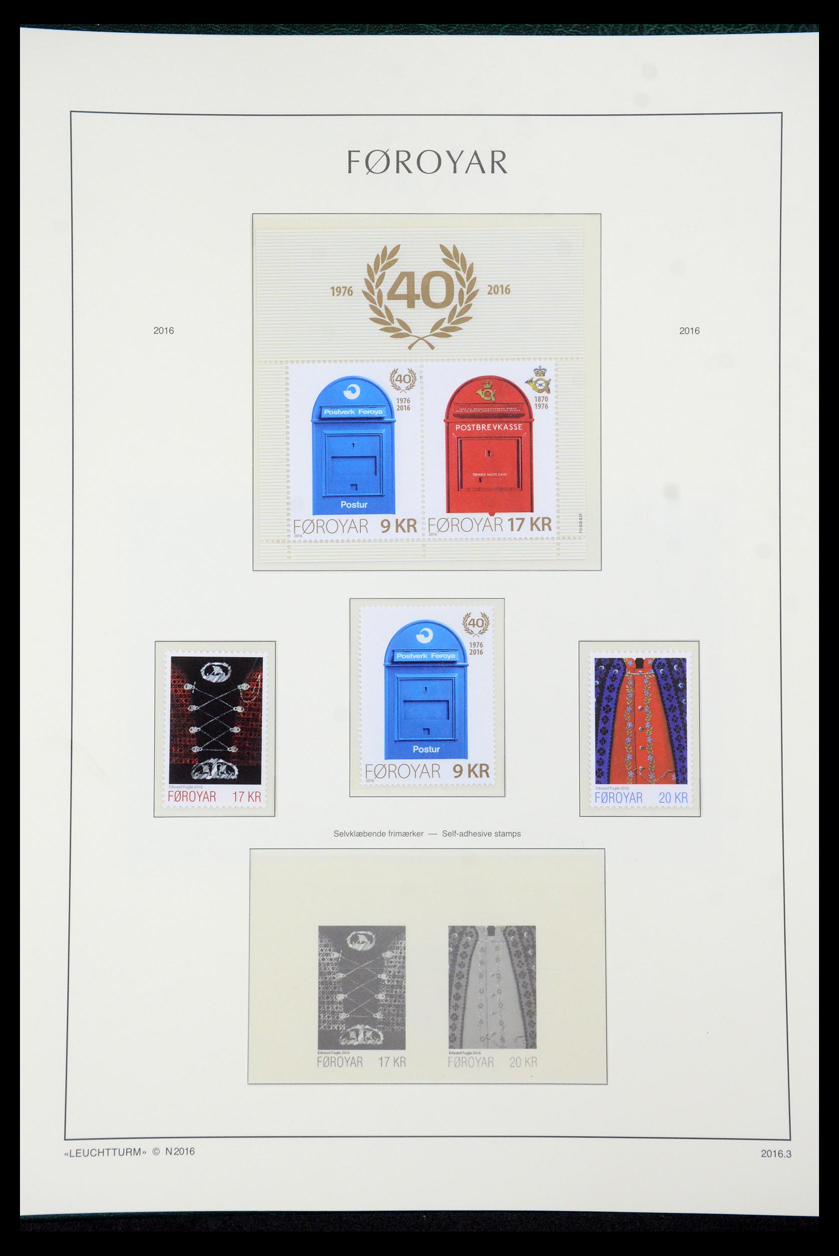 35655 392 - Postzegelverzameling 35655 Denemarken 1855-2017!