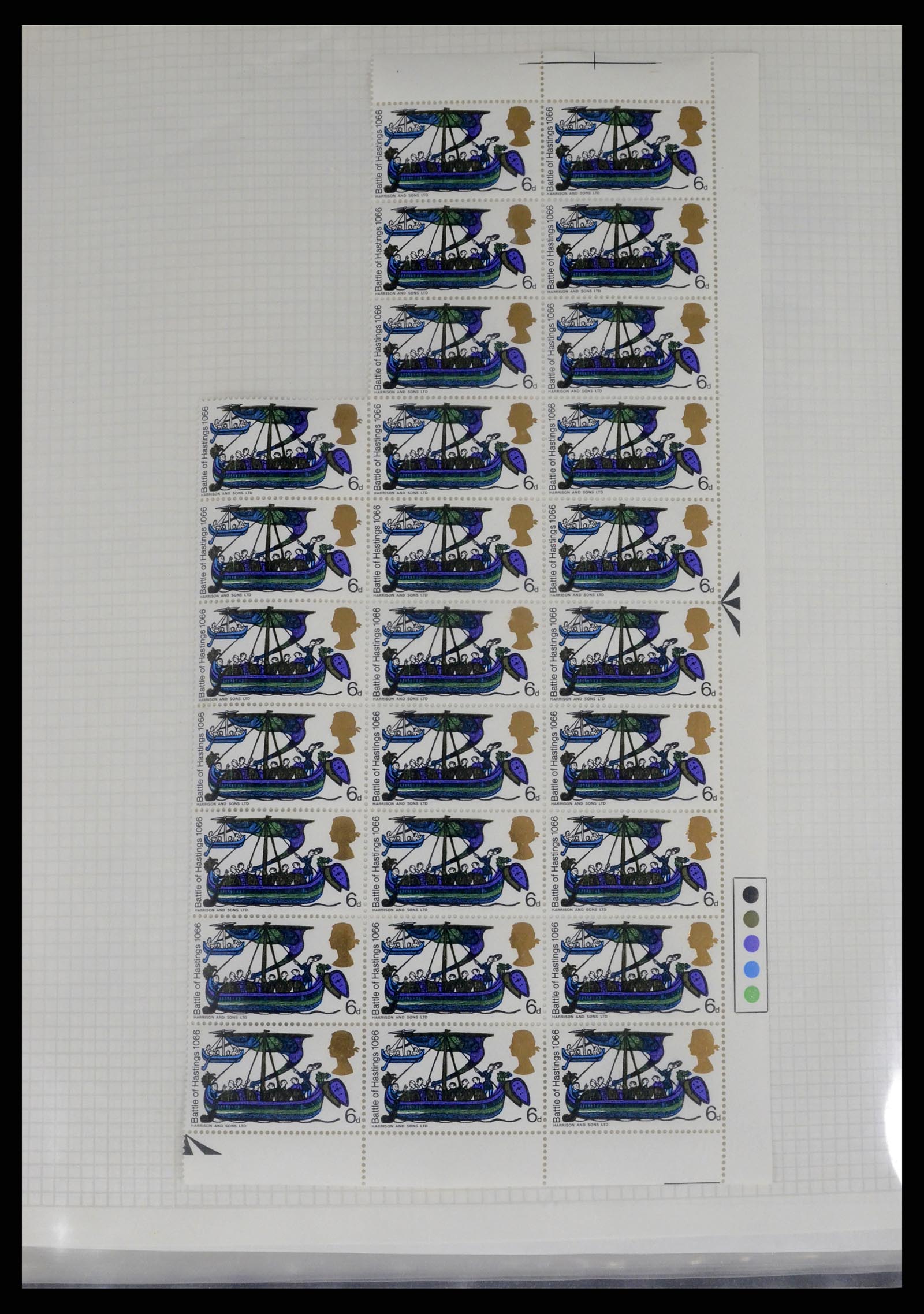 35657 001 - Postzegelverzameling 35657 Engelse koloniën 1965-1985.