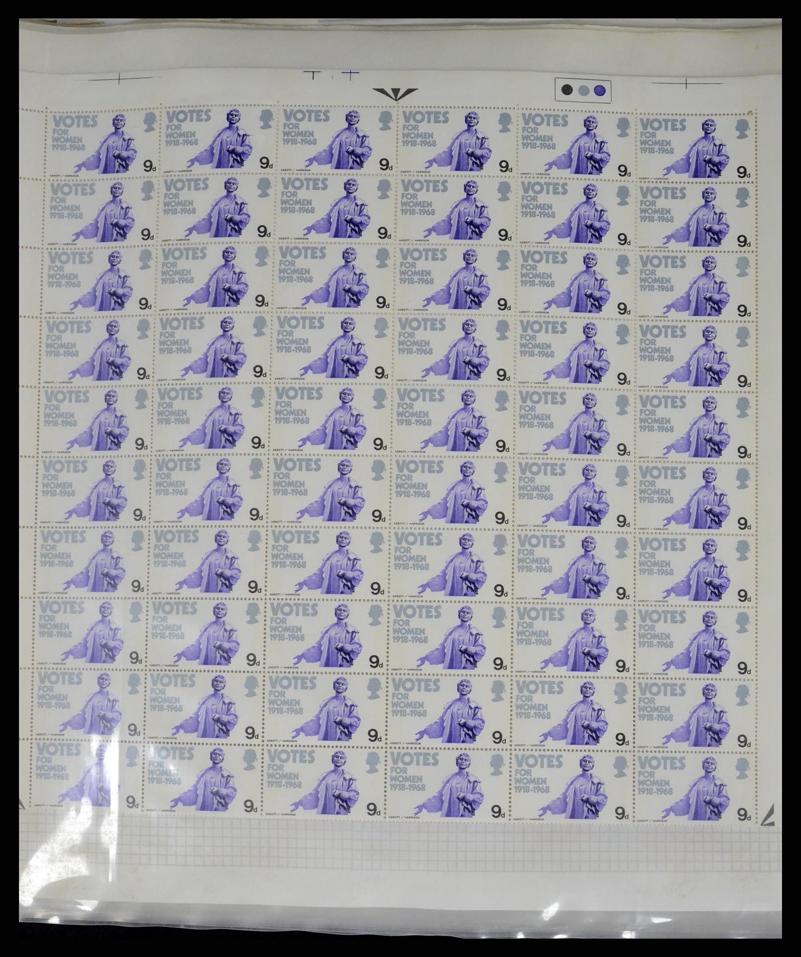 35657 004 - Postzegelverzameling 35657 Engelse koloniën 1965-1985.