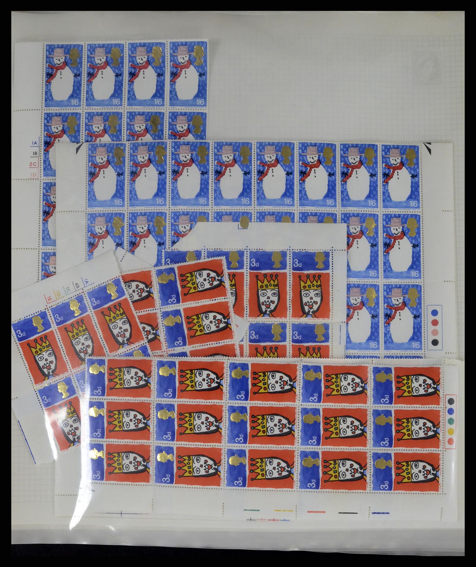 35657 005 - Postzegelverzameling 35657 Engelse koloniën 1965-1985.