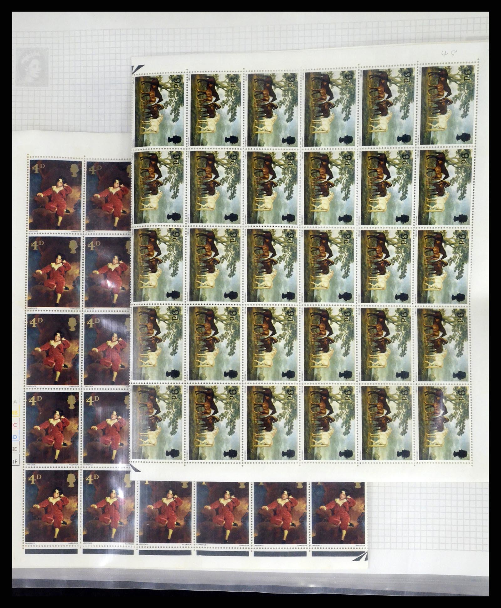 35657 008 - Postzegelverzameling 35657 Engelse koloniën 1965-1985.
