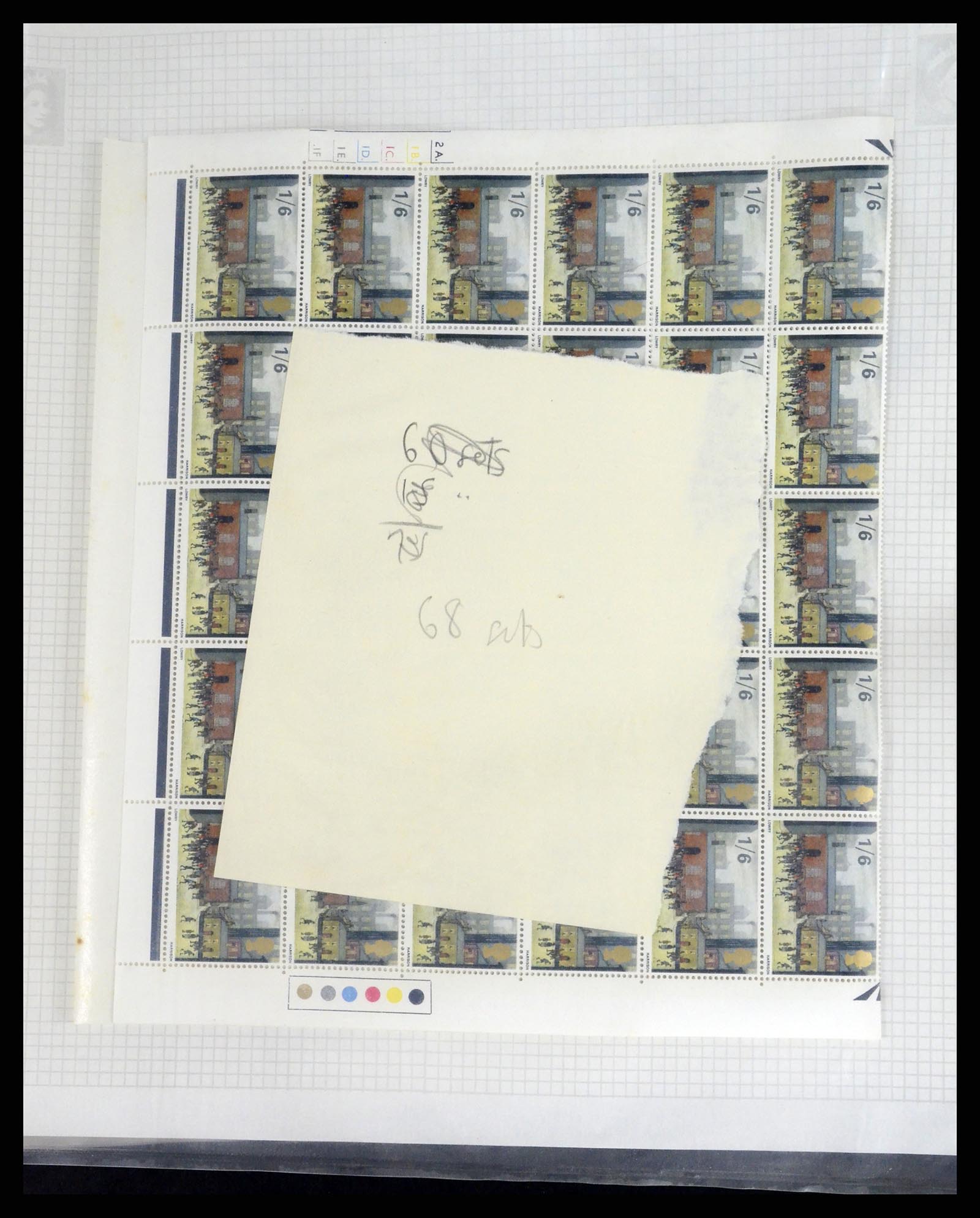 35657 009 - Postzegelverzameling 35657 Engelse koloniën 1965-1985.