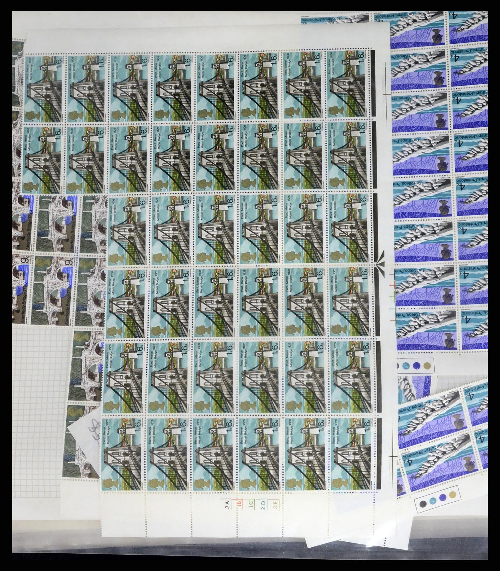 35657 014 - Postzegelverzameling 35657 Engelse koloniën 1965-1985.