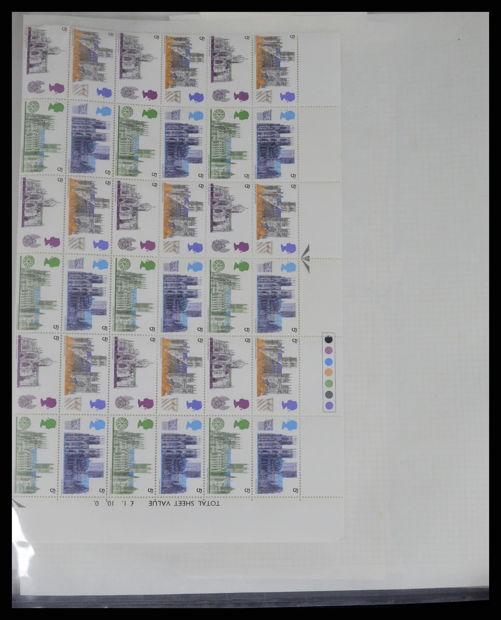 35657 021 - Postzegelverzameling 35657 Engelse koloniën 1965-1985.