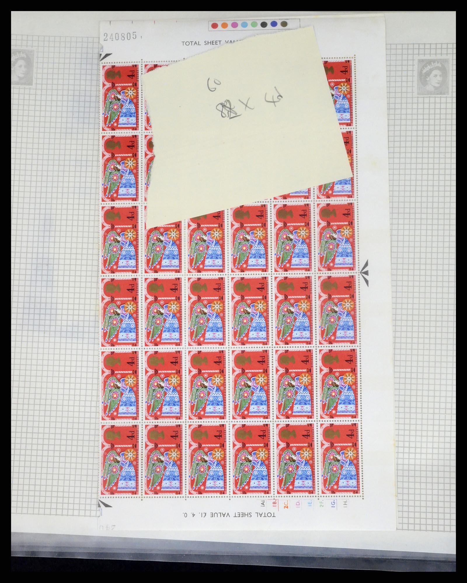 35657 024 - Postzegelverzameling 35657 Engelse koloniën 1965-1985.