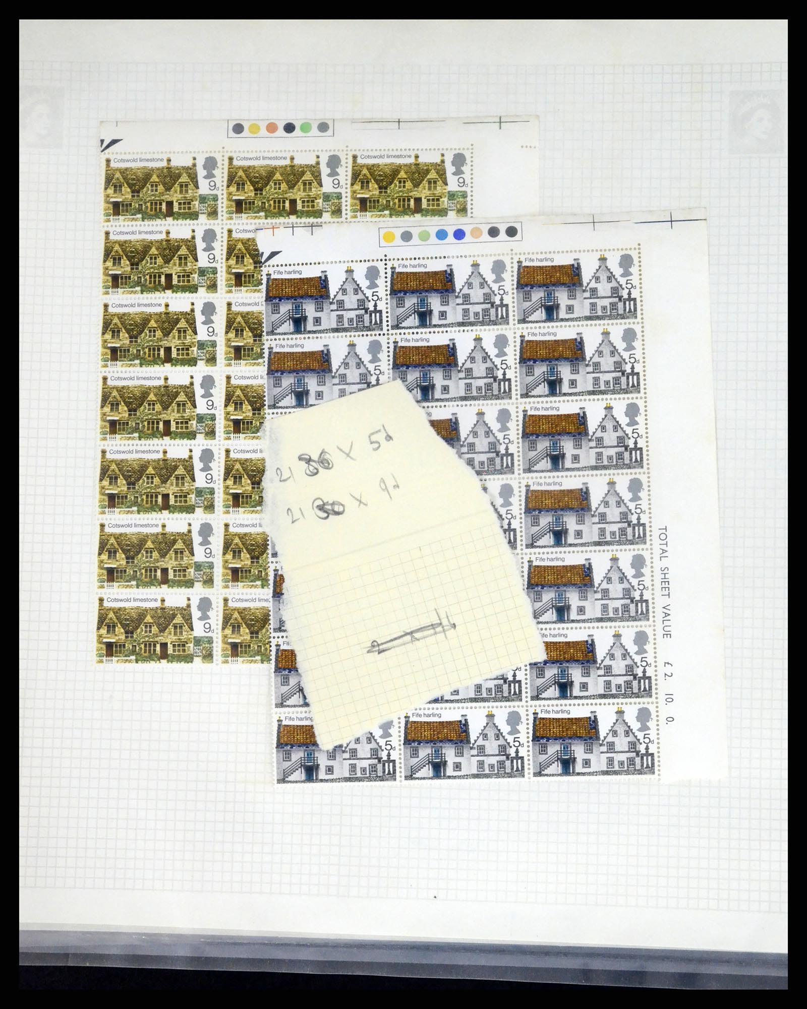 35657 025 - Postzegelverzameling 35657 Engelse koloniën 1965-1985.