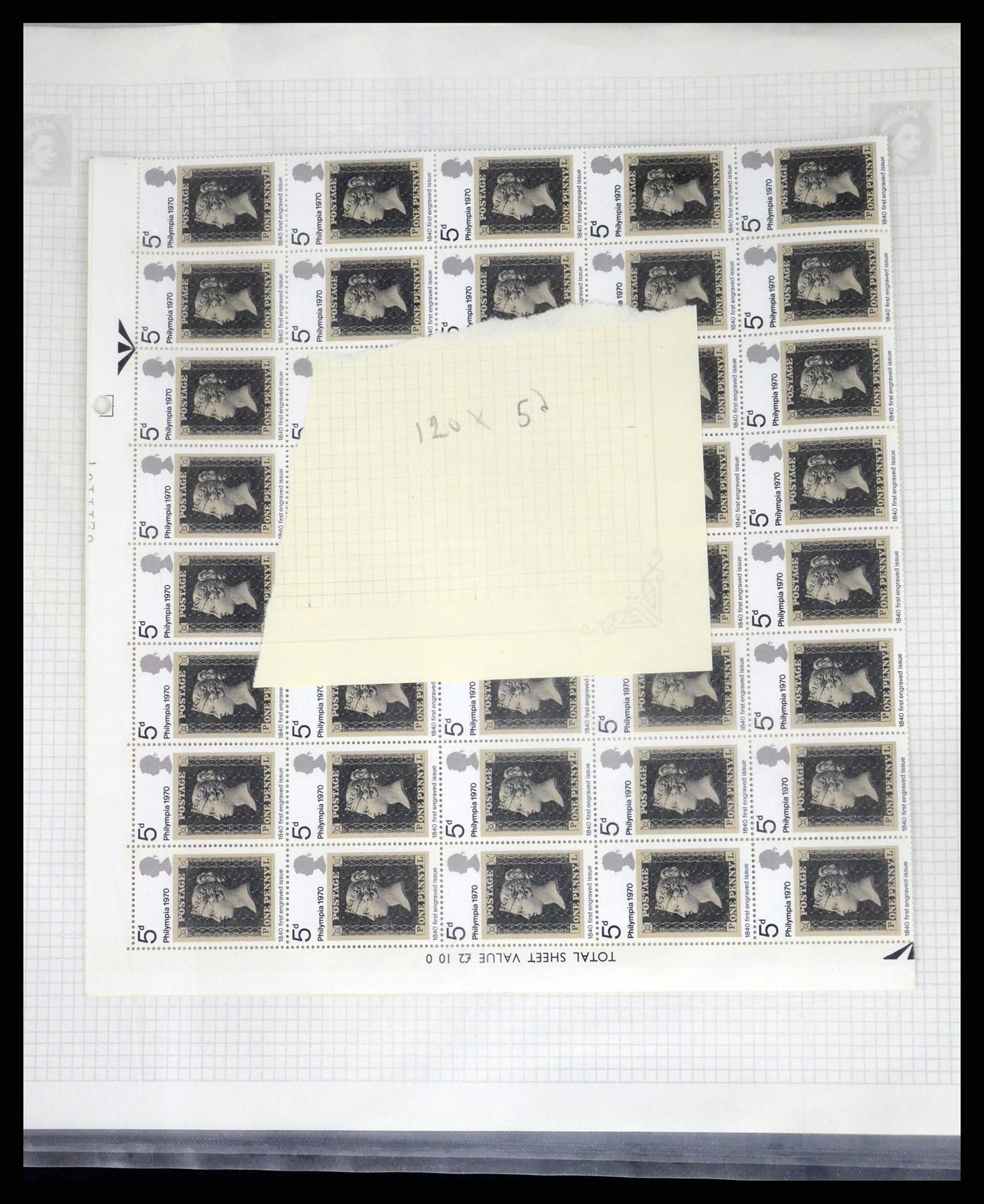 35657 029 - Postzegelverzameling 35657 Engelse koloniën 1965-1985.