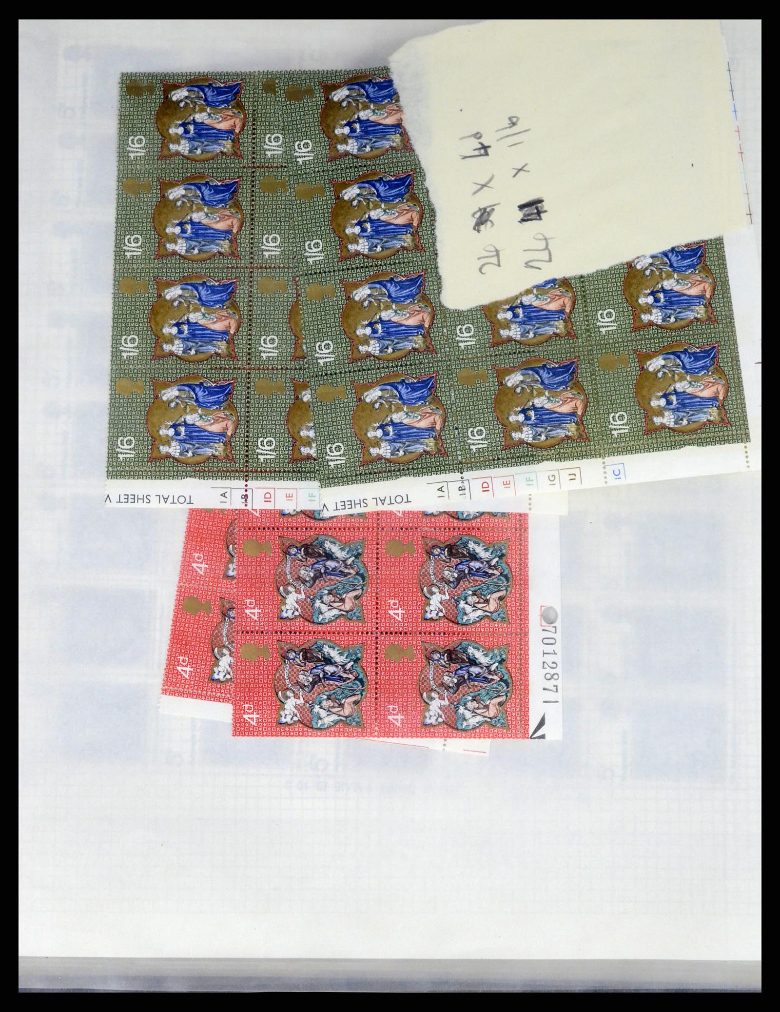 35657 030 - Postzegelverzameling 35657 Engelse koloniën 1965-1985.