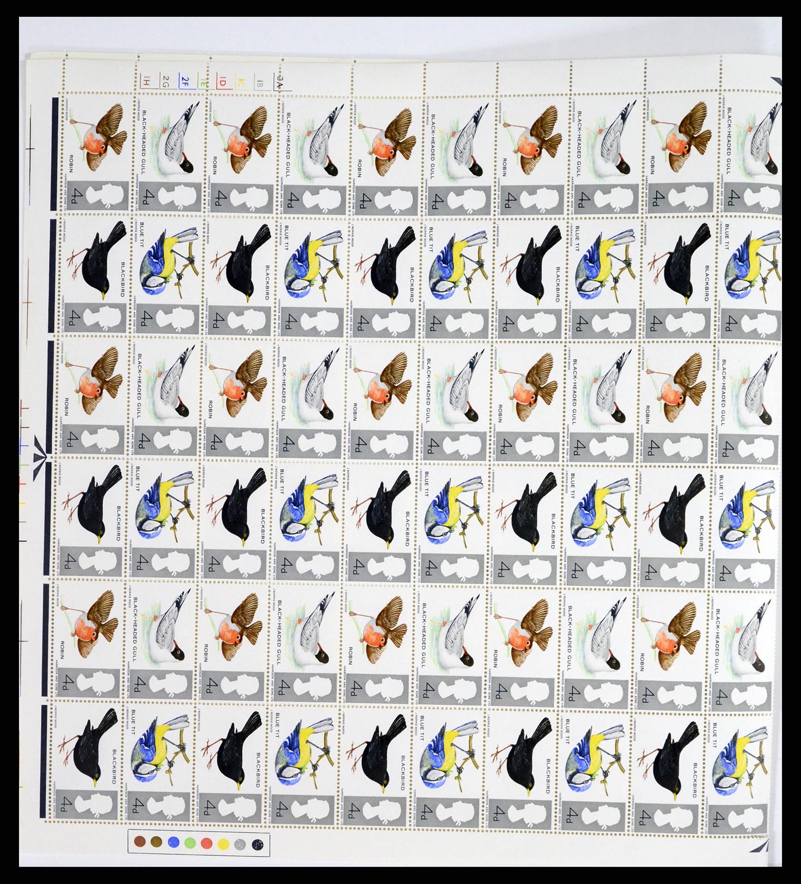 35657 036 - Postzegelverzameling 35657 Engelse koloniën 1965-1985.
