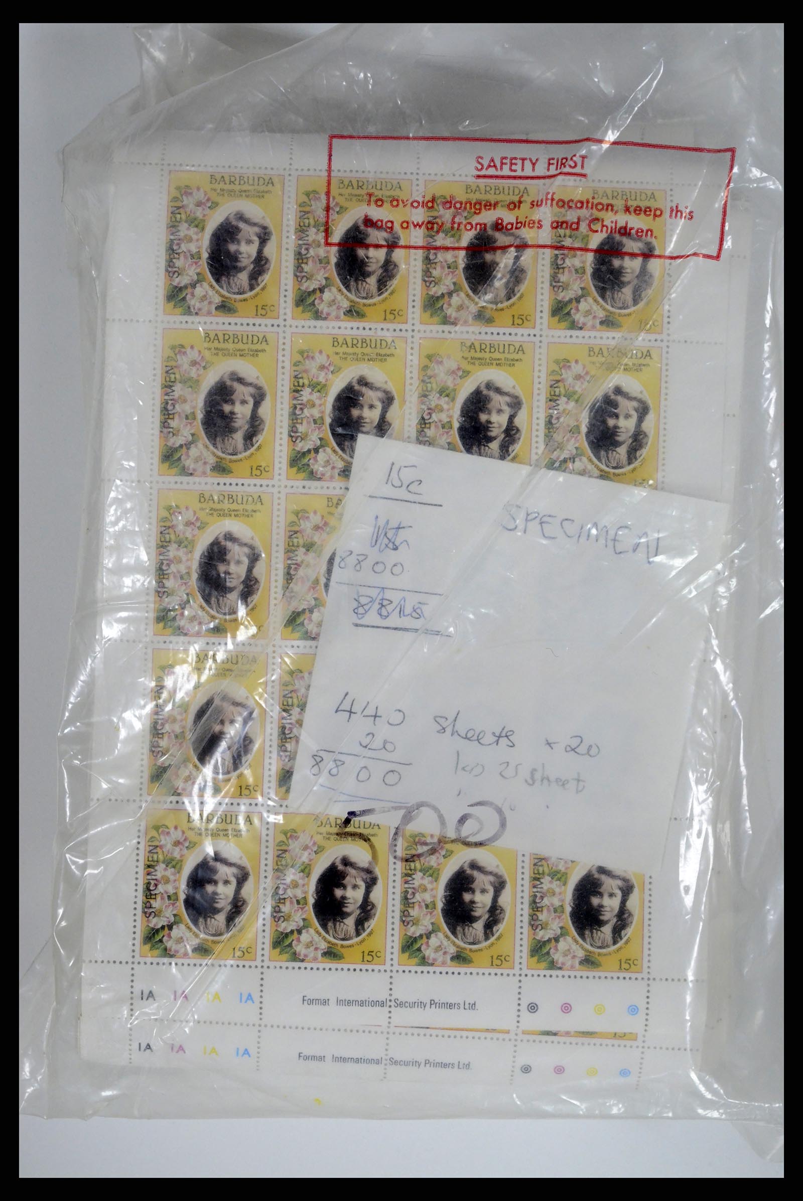 35657 405 - Postzegelverzameling 35657 Engelse koloniën 1965-1985.