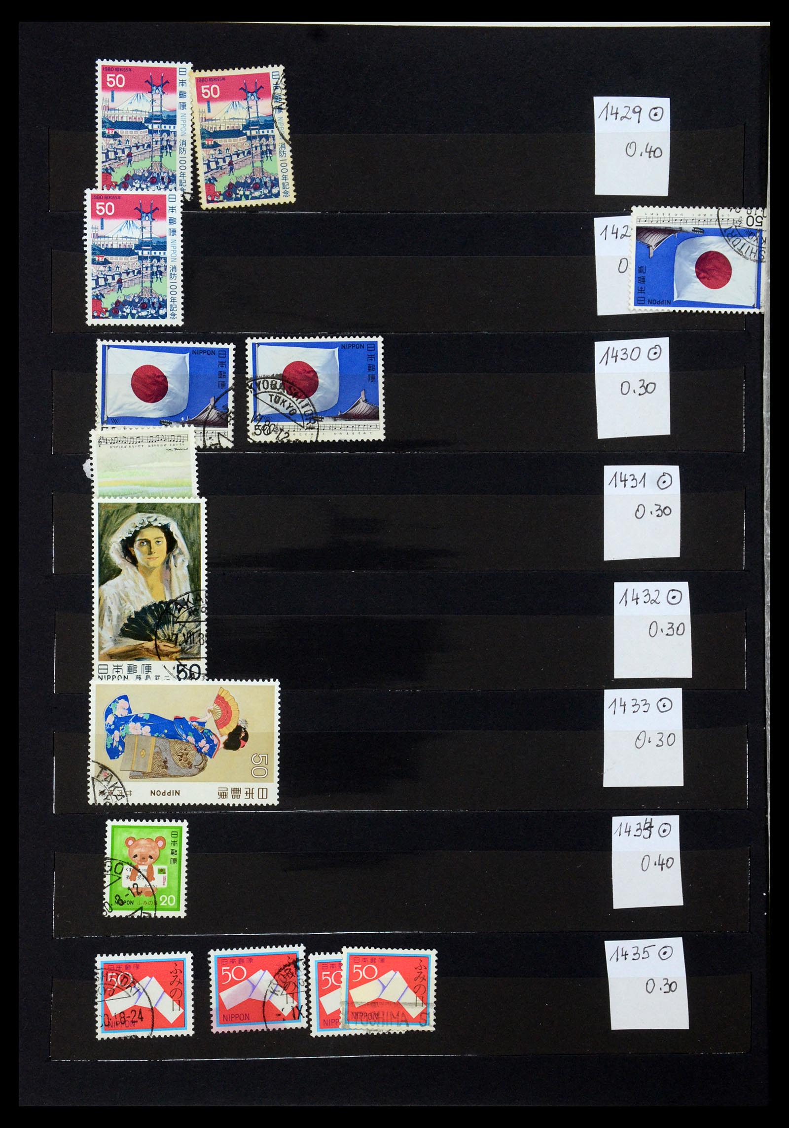 35659 036 - Postzegelverzameling 35659 Japan 1889-1995.